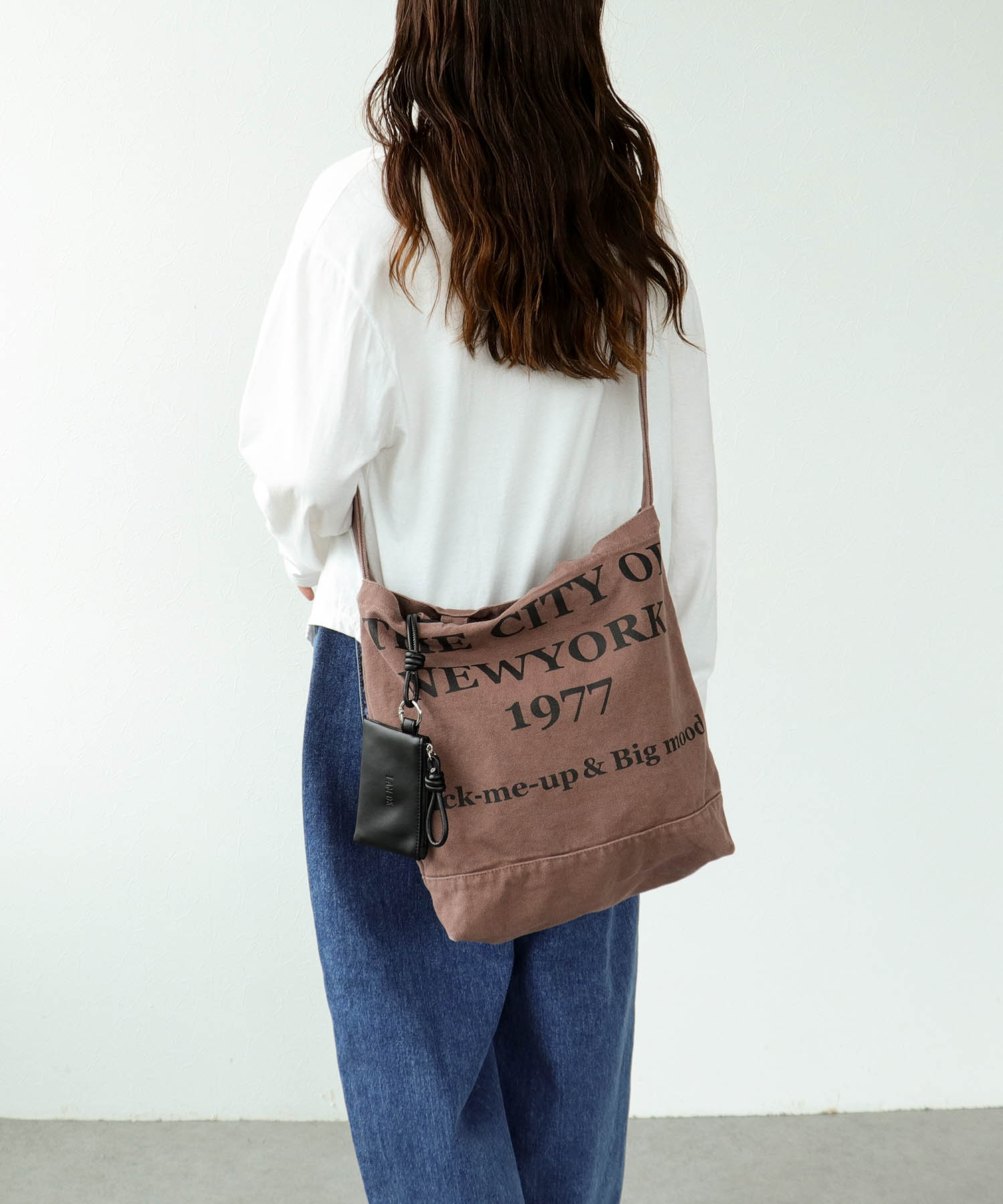 【CONTROL FREAK】WASHED LOGOトートバッグ