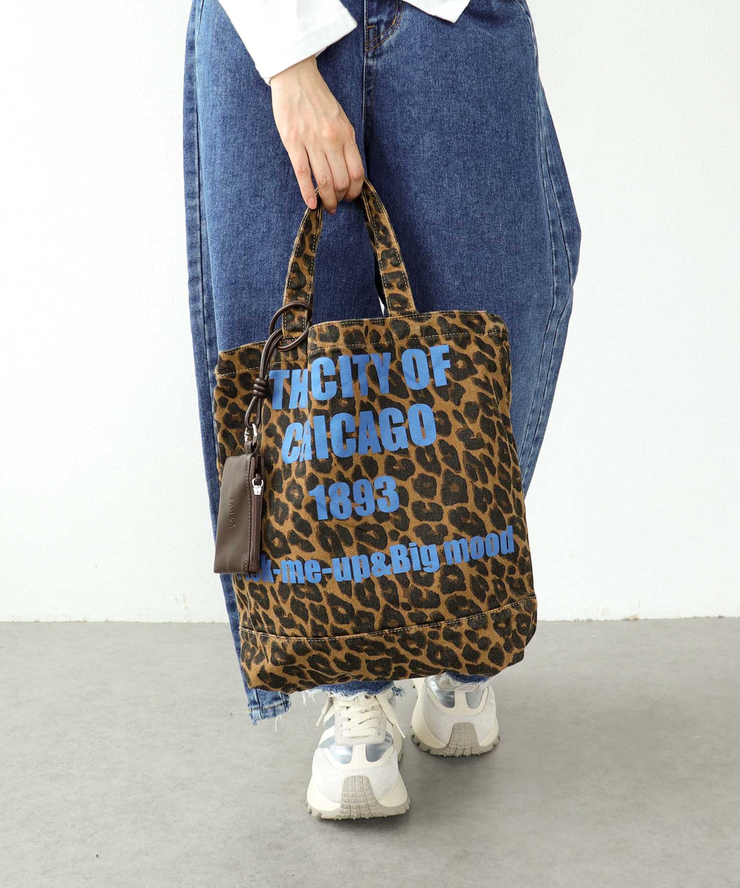 【CONTROL FREAK】WASHED LOGOトートバッグ