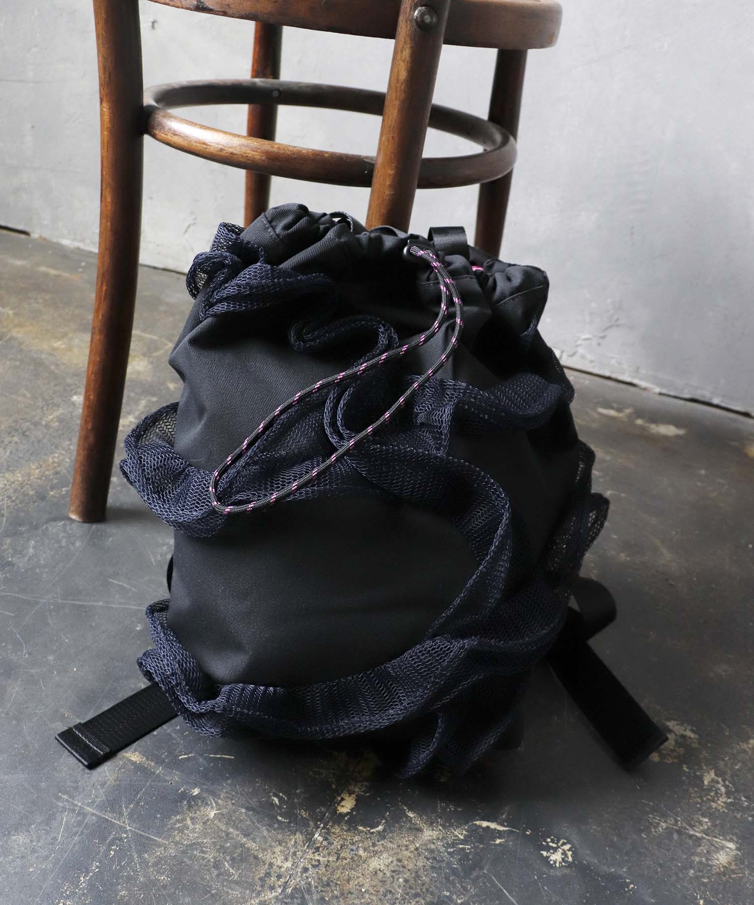 【Casselini×Cepica】チュールフリルナップサック（別注）