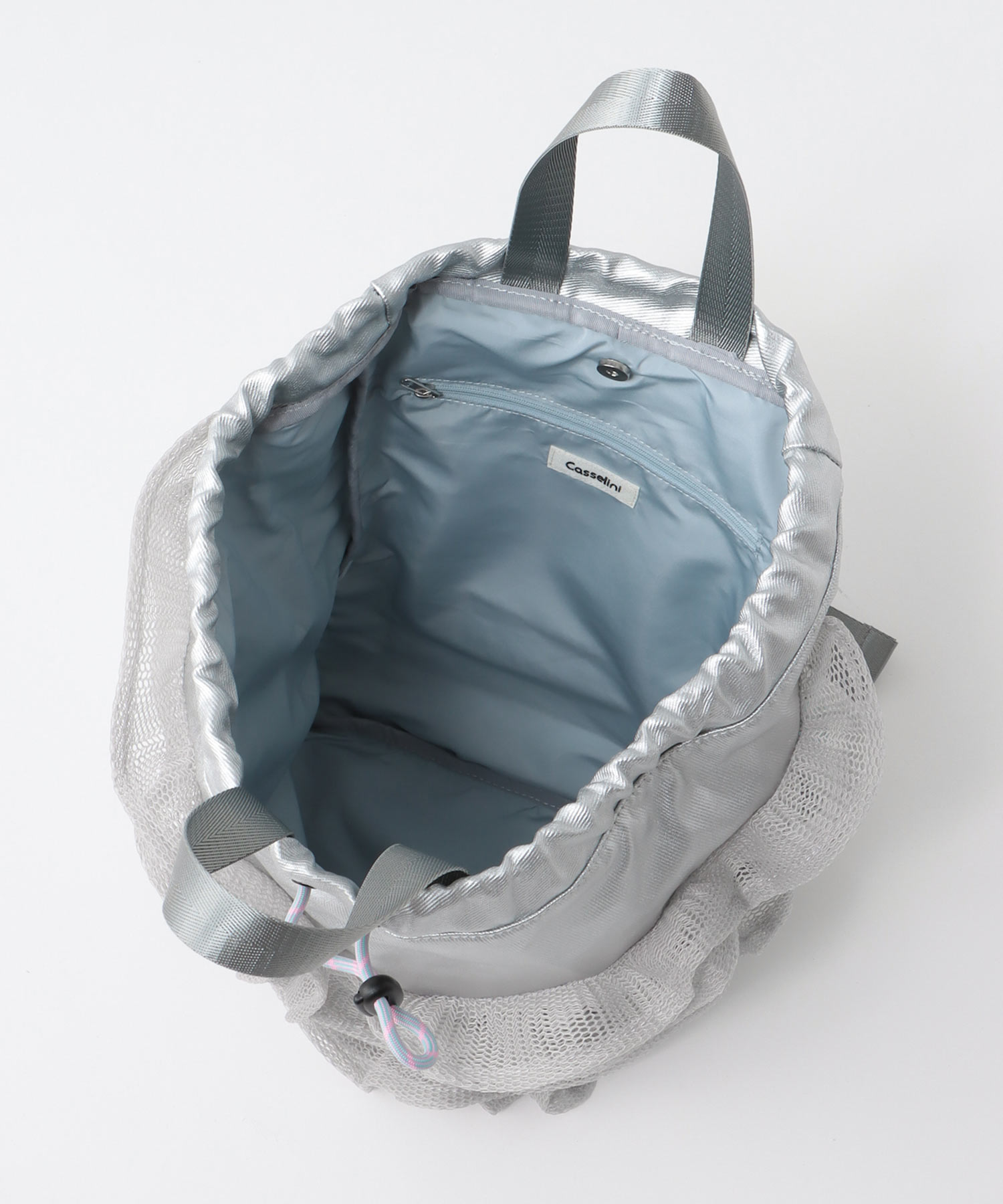 【Casselini×Cepica】チュールフリルナップサック（別注）