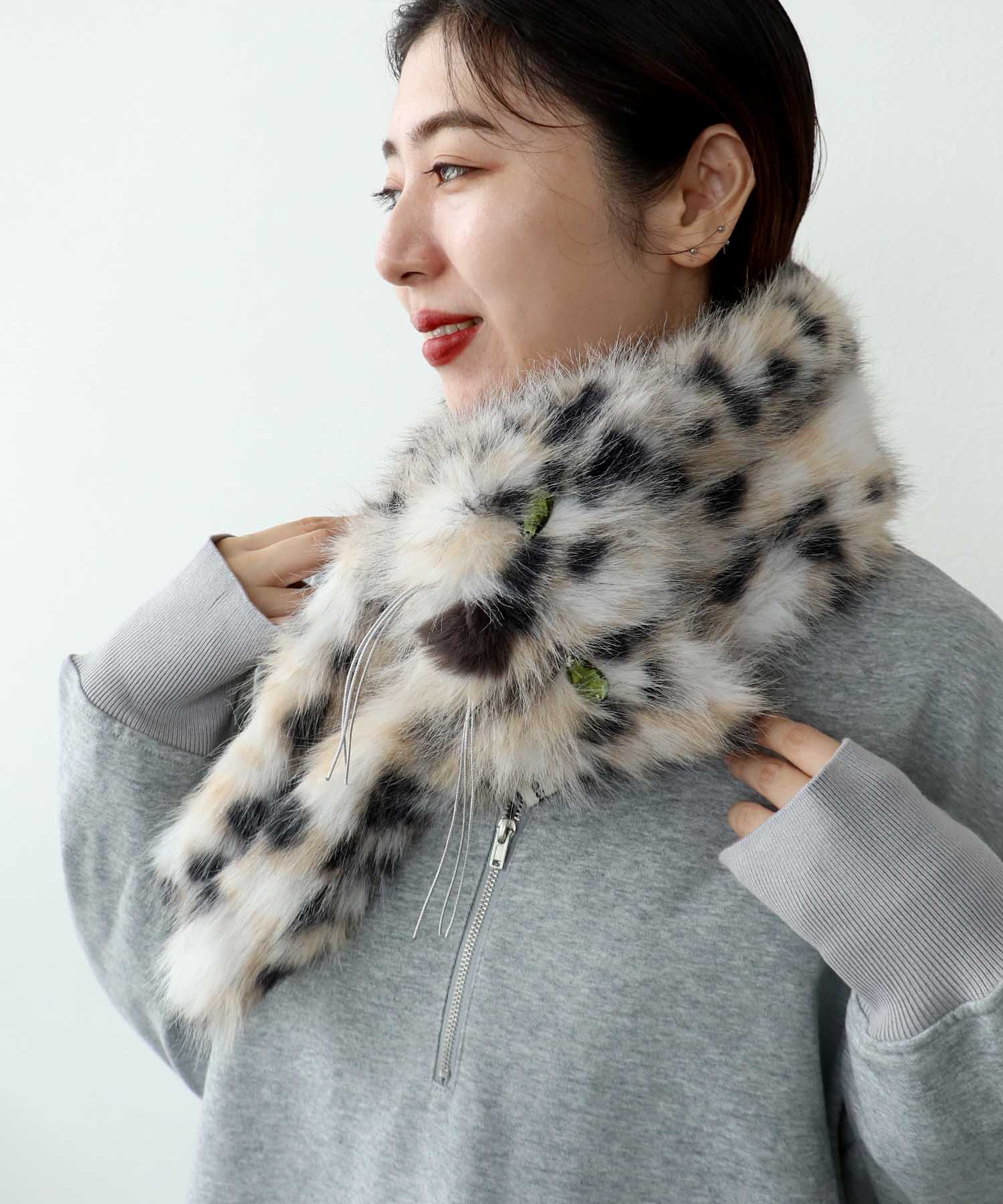【Casselini】フェイクCATマフラー
