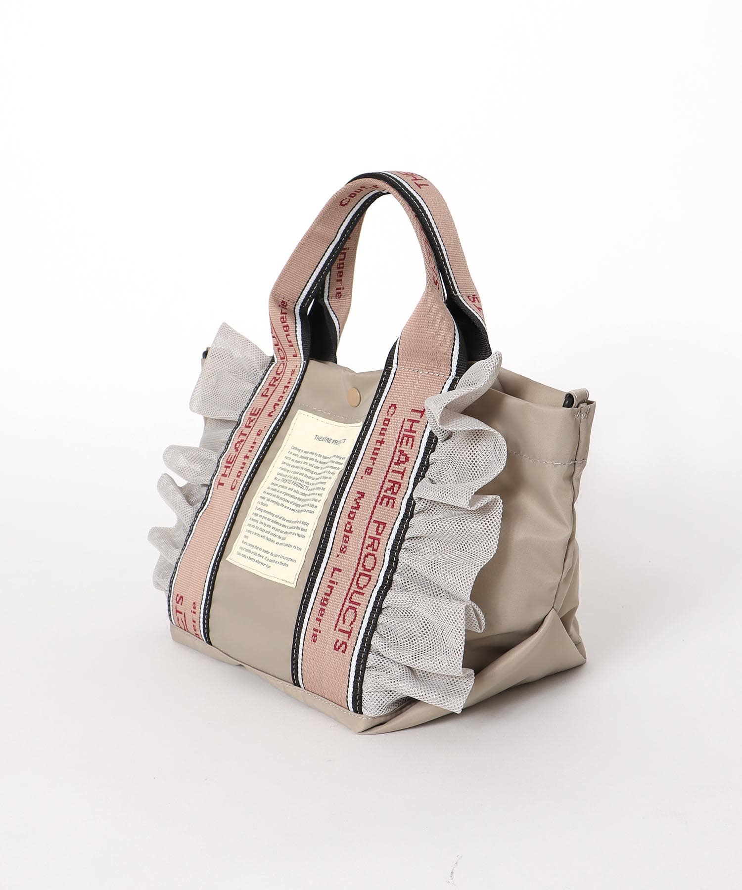 【THEATRE PRODUCTS×Cepica】テムズフリルメッシュ2WAYトート