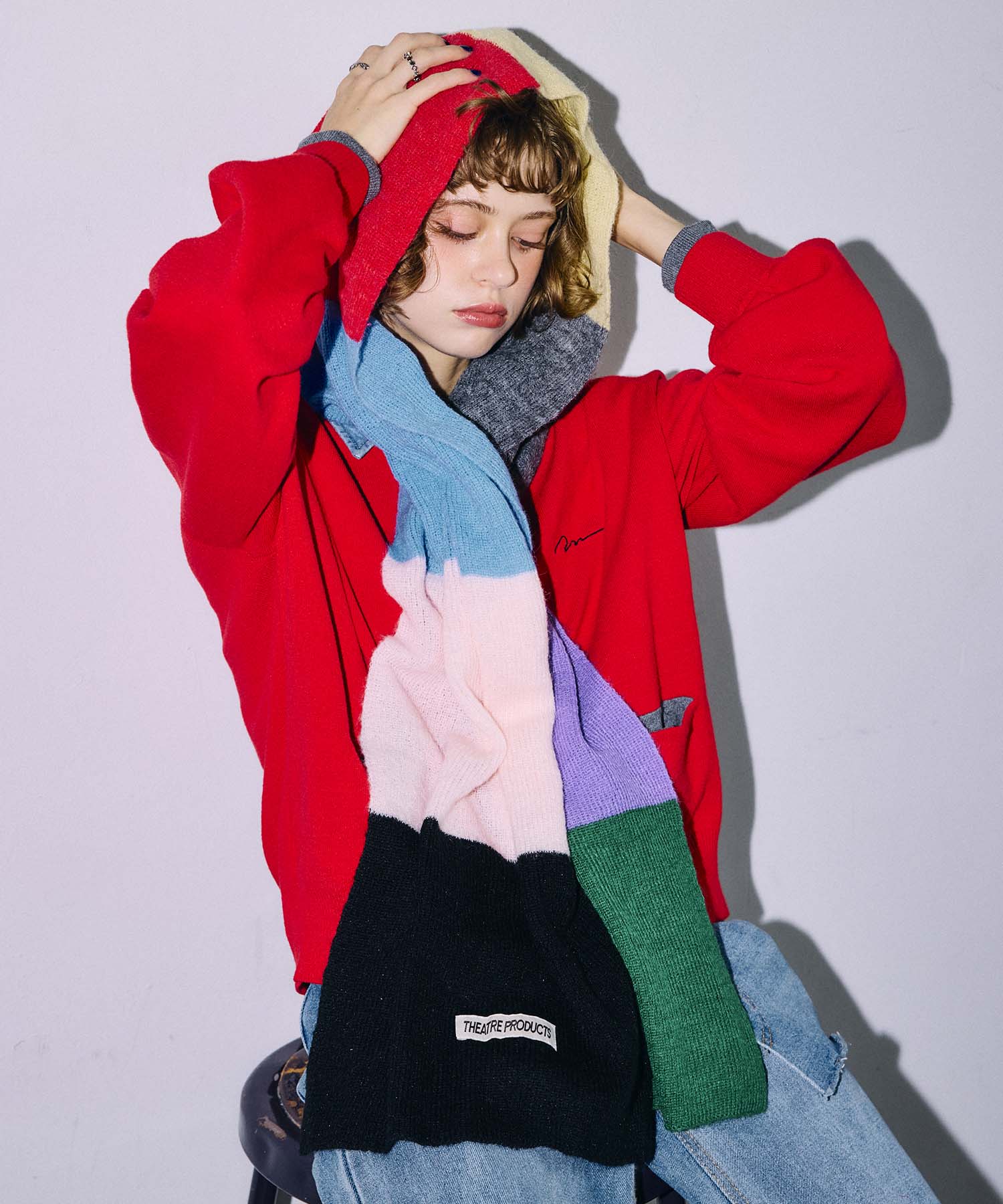 【THEATRE PRODUCTS】MULTICOLOR　SHAWL