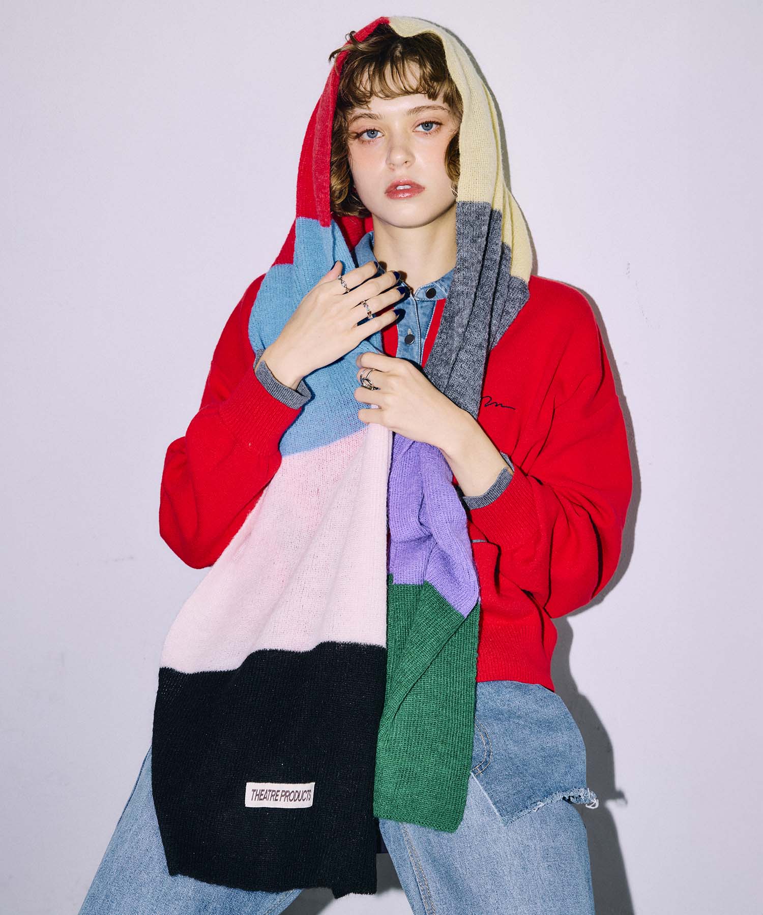 【THEATRE PRODUCTS】MULTICOLOR　SHAWL