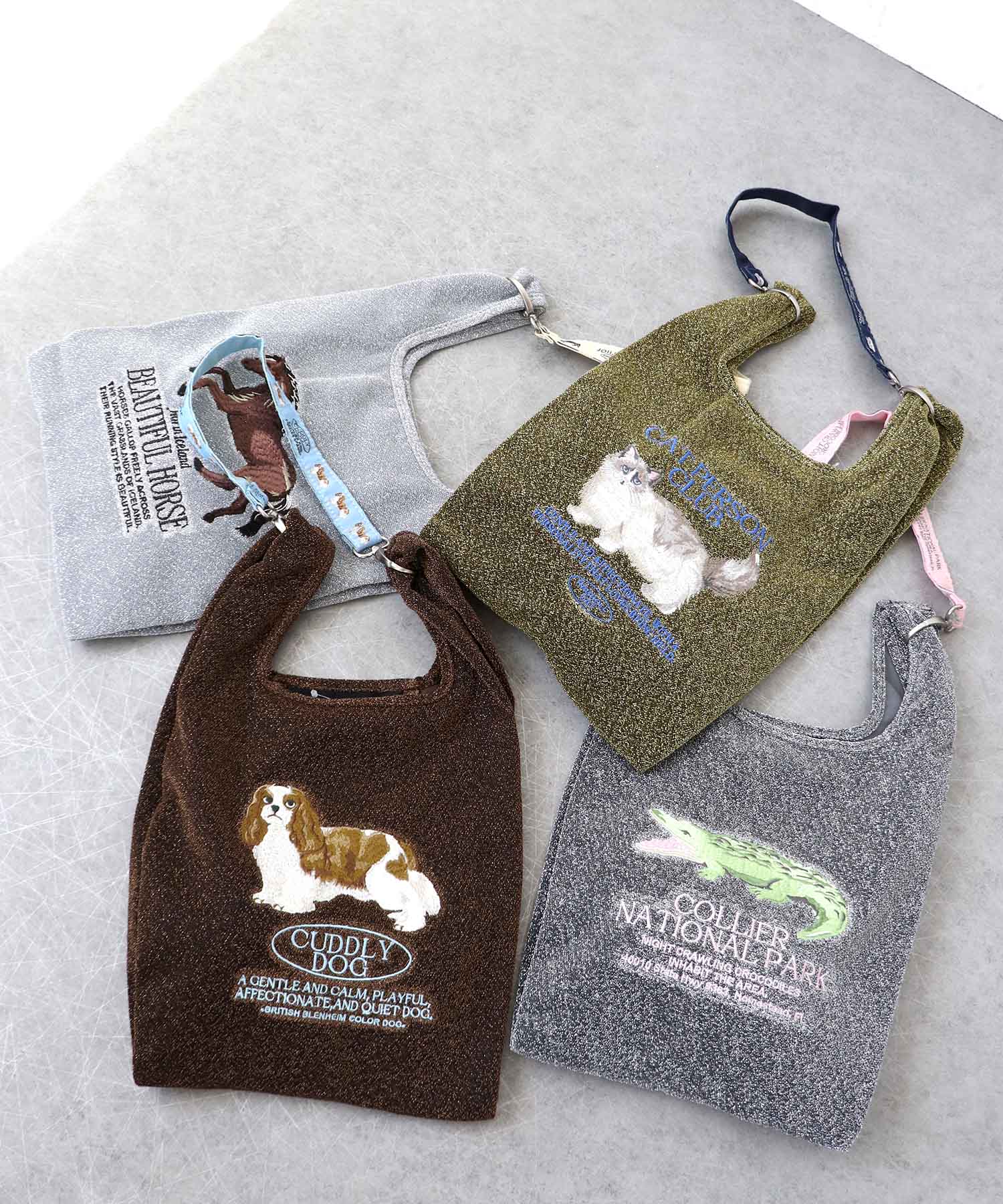 【JOliJOli】ローカルズストラップ付ショッパーバッグ