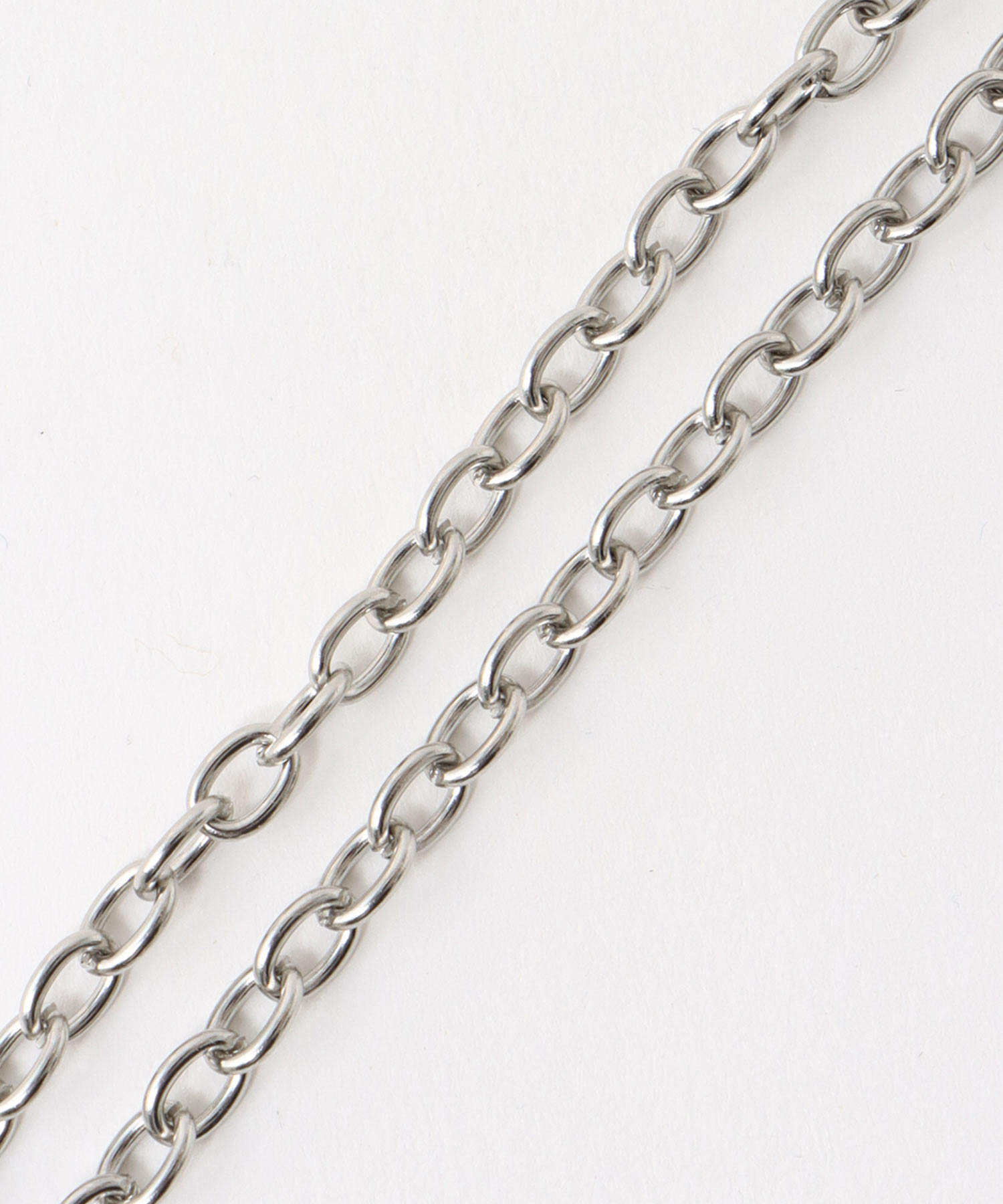 【ステンレス】マルチパーツチェーンネックレス（小）