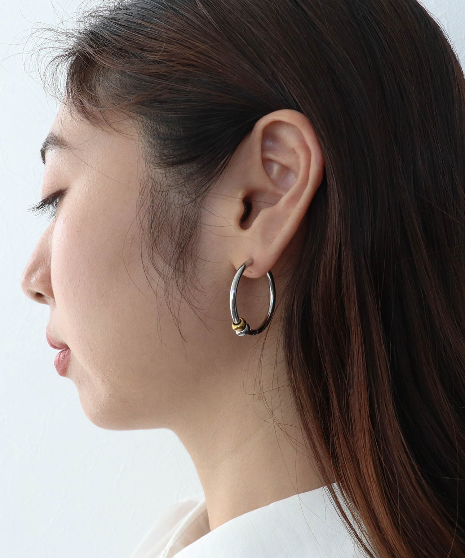 MIXカラーワンタッチステンレスピアス