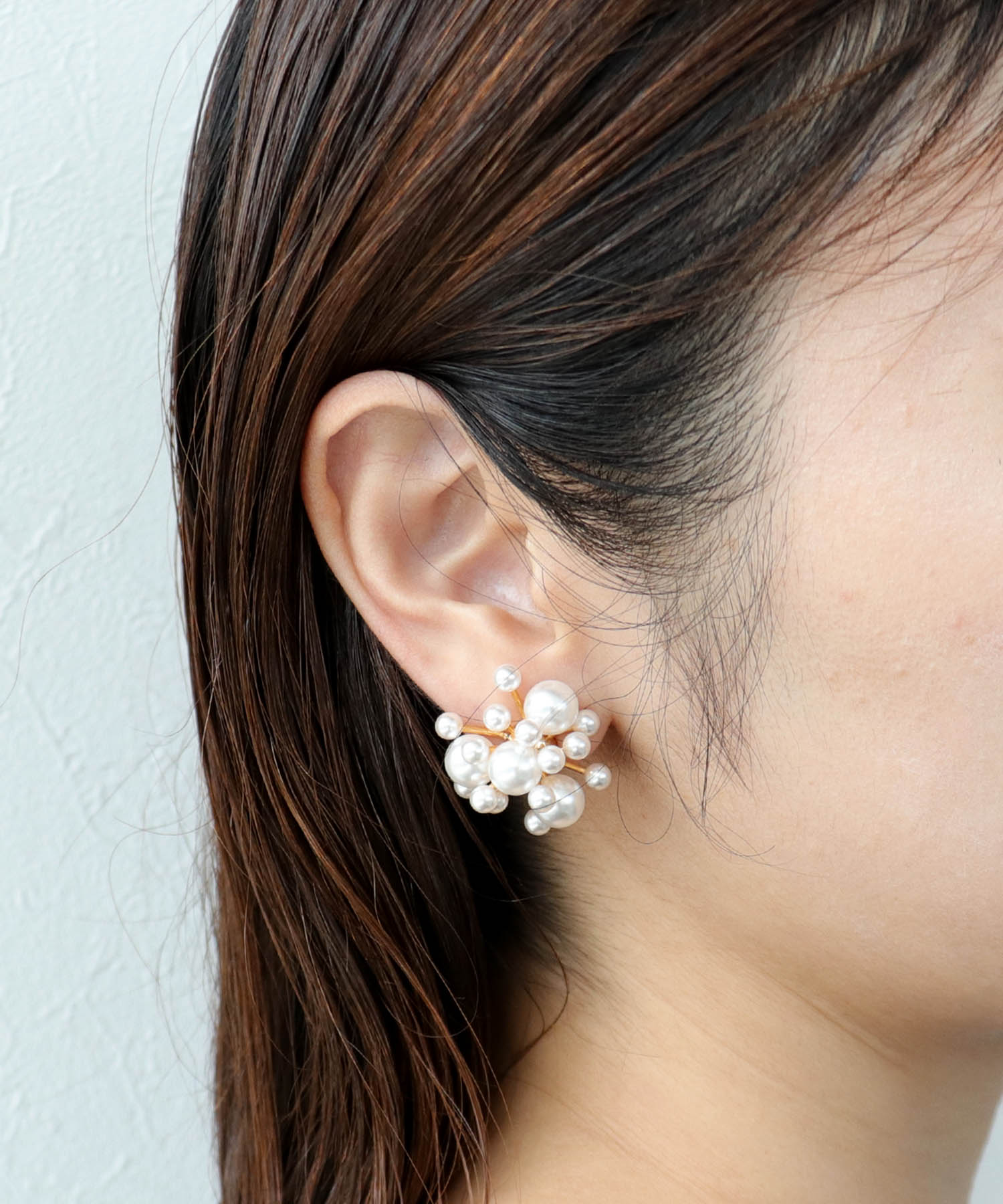 パールシャワーピアス