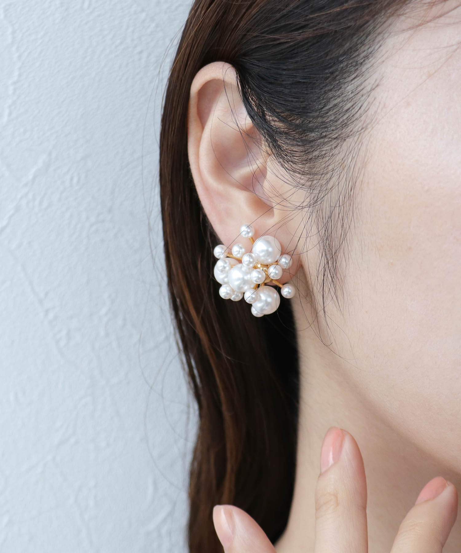 パールシャワーピアス