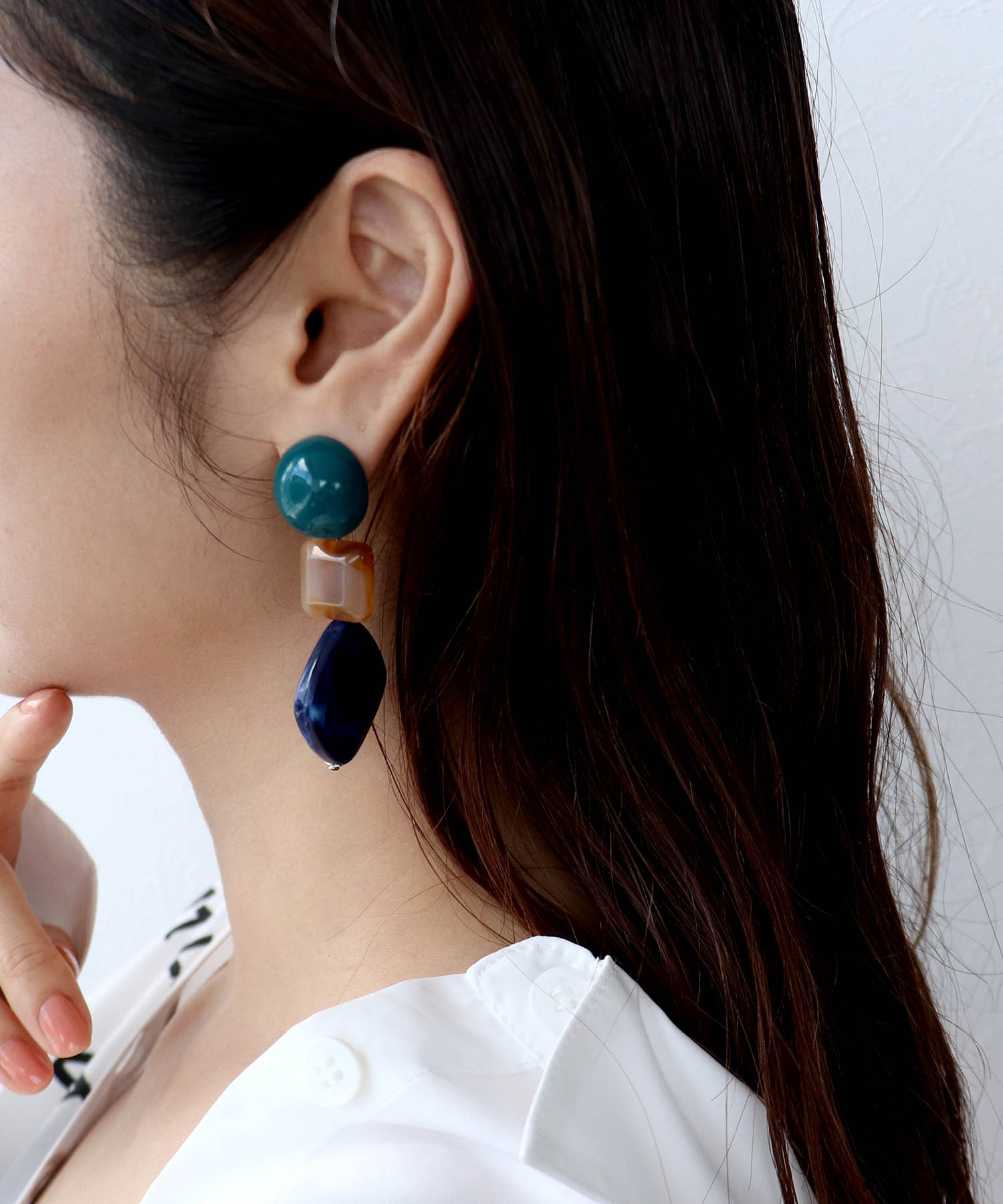アクリルＭＩＸパーツピアス