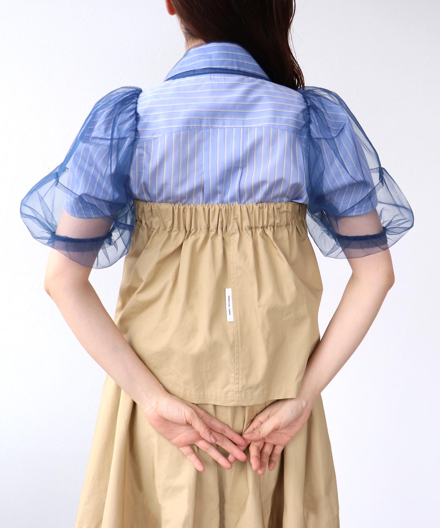 【MARECHAL TERRE】3WAYビスチェコクーンフレアスカート
