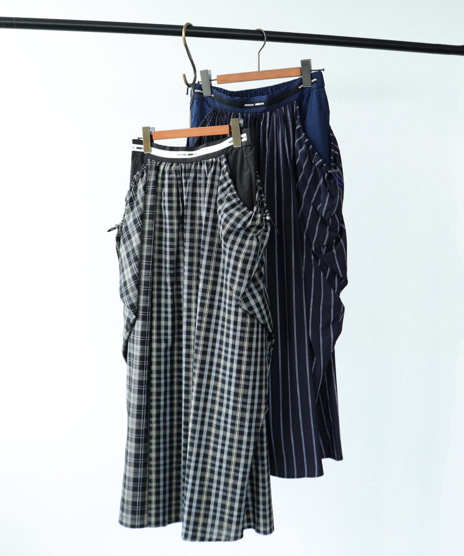 WEB限定販売【MARECHAL TERRE】パターンコンビスカート
