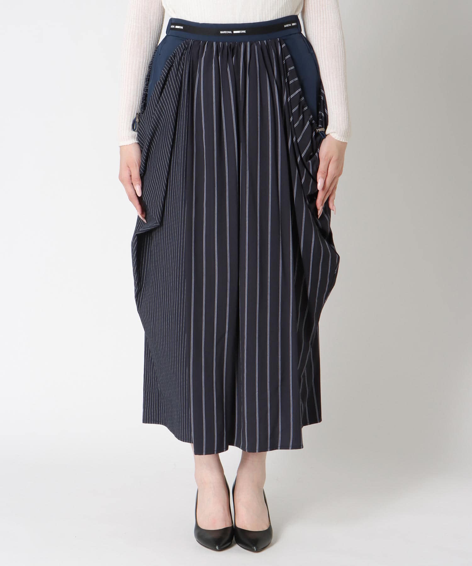 WEB限定販売【MARECHAL TERRE】パターンコンビスカート