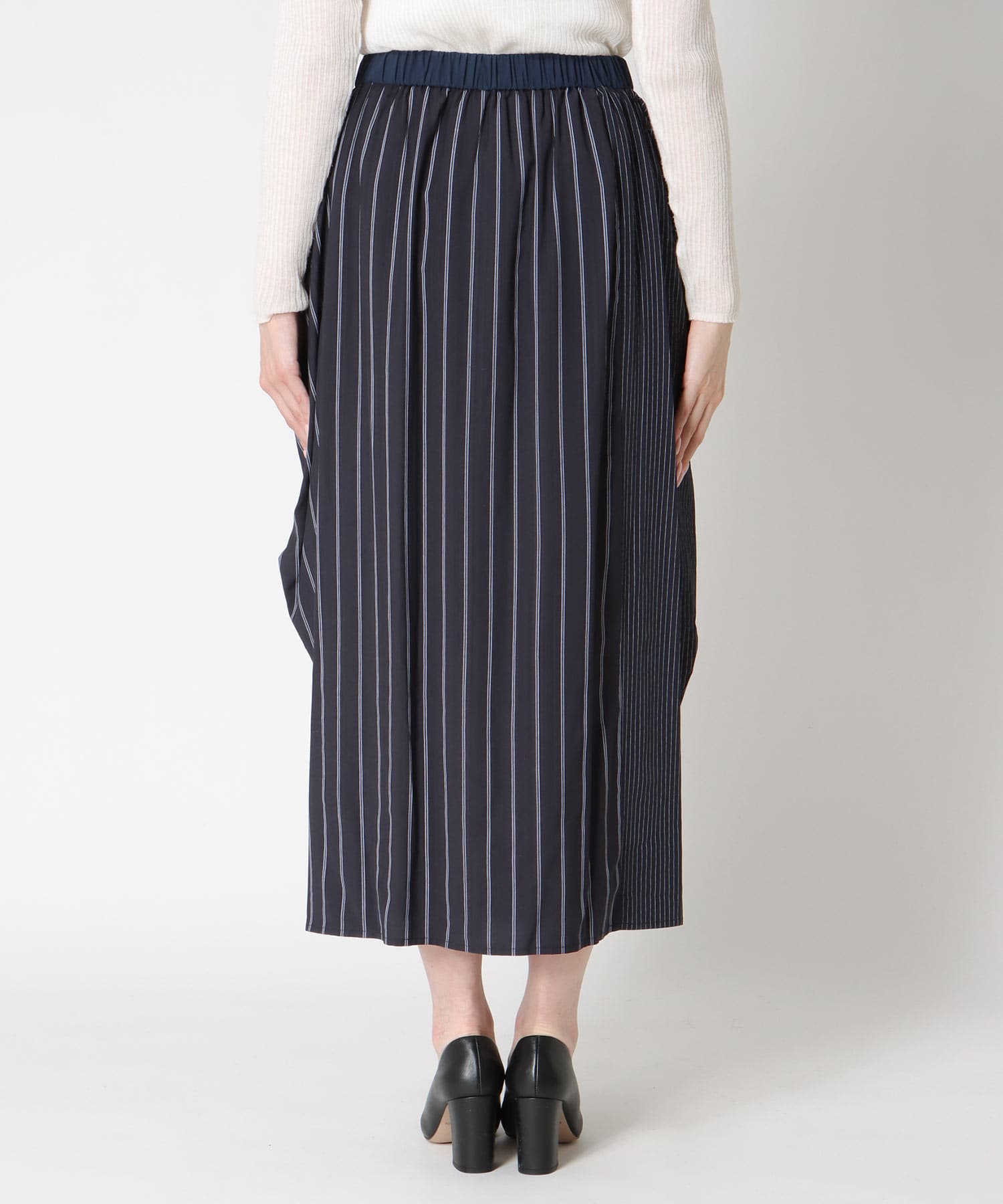 WEB限定販売【MARECHAL TERRE】パターンコンビスカート