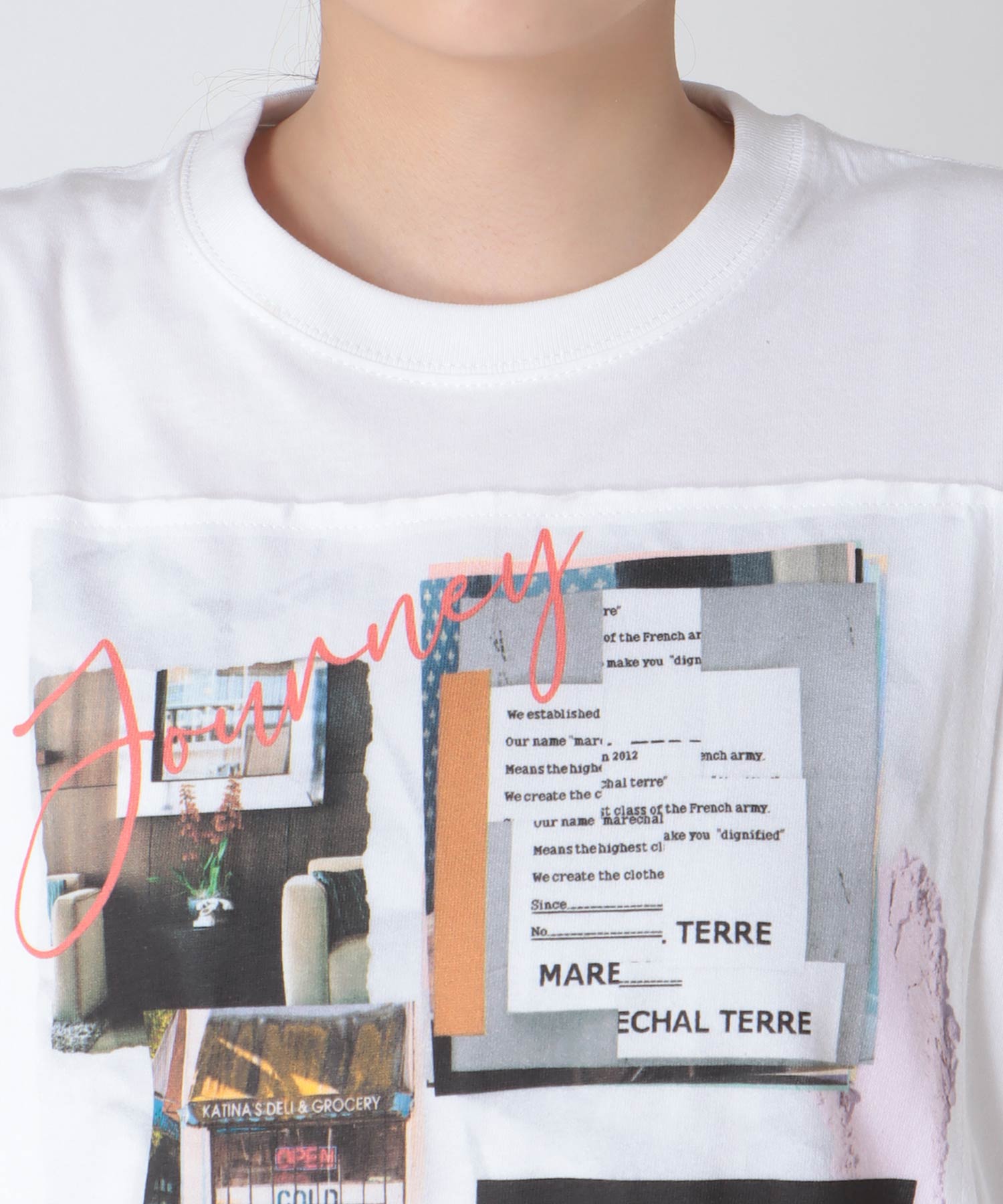 【MARECHAL TERRE】COLLAGE ロンT