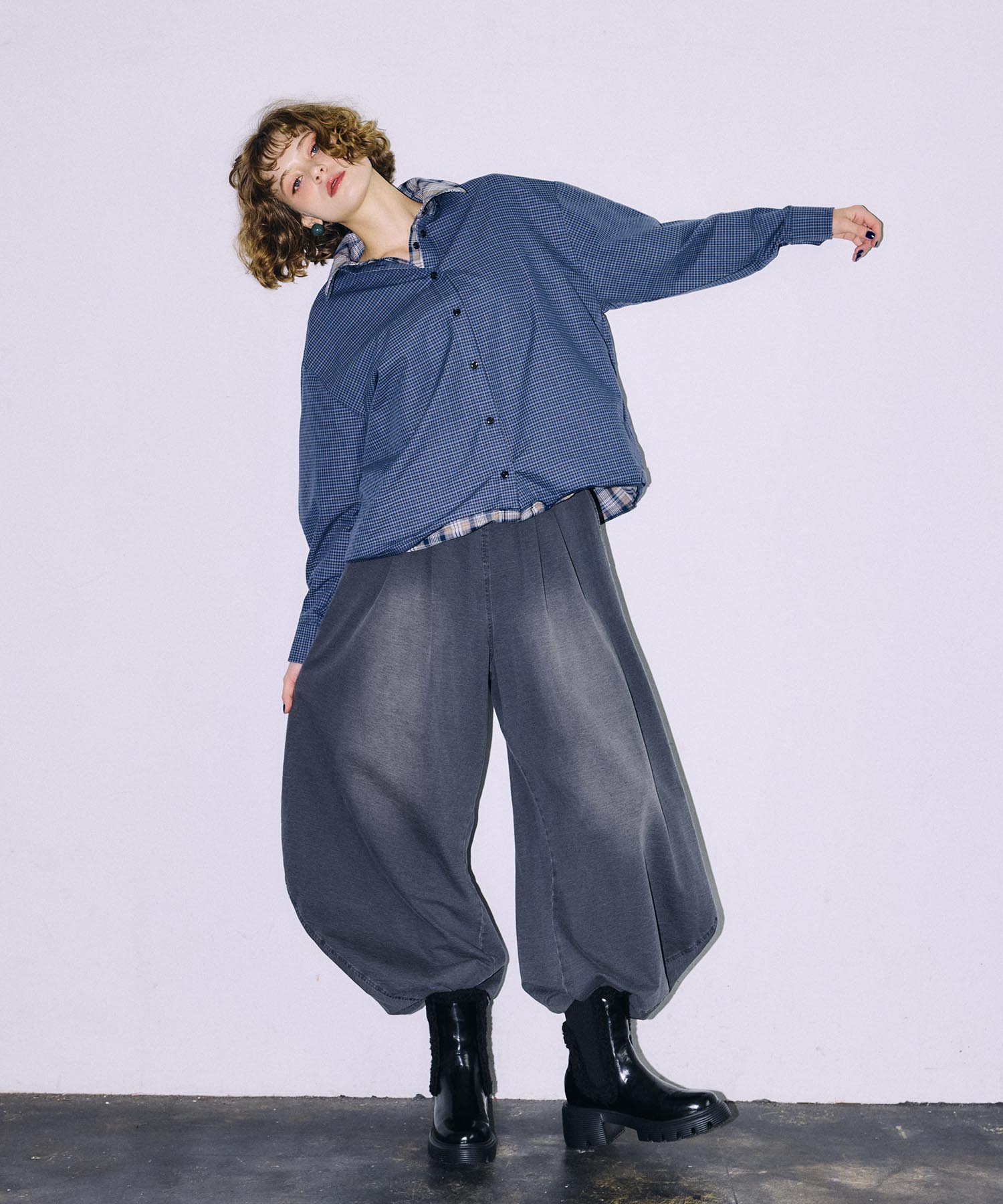 【MARECHAL TERRE】3WAYコンビネーションシャツ