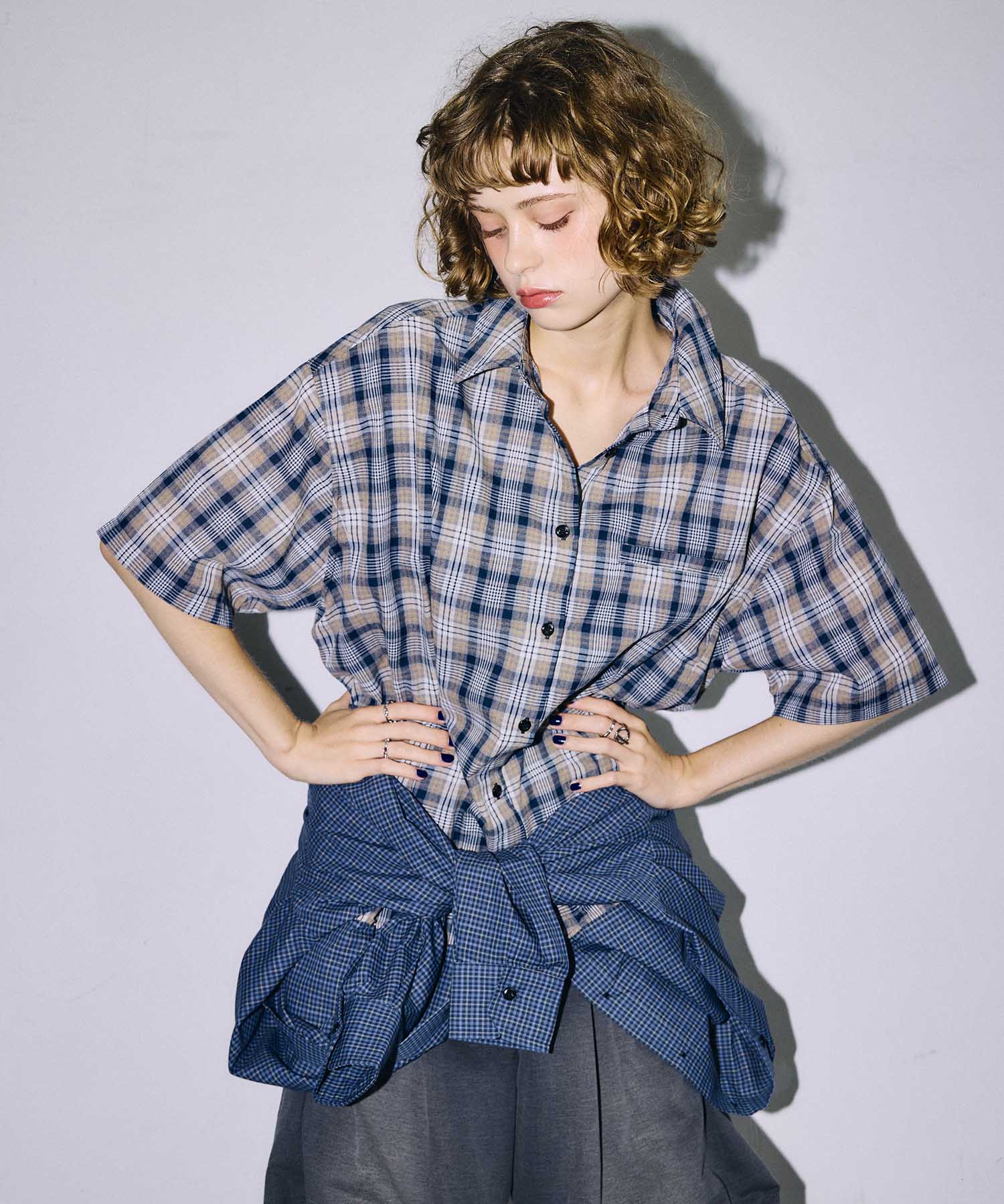 【MARECHAL TERRE】3WAYコンビネーションシャツ