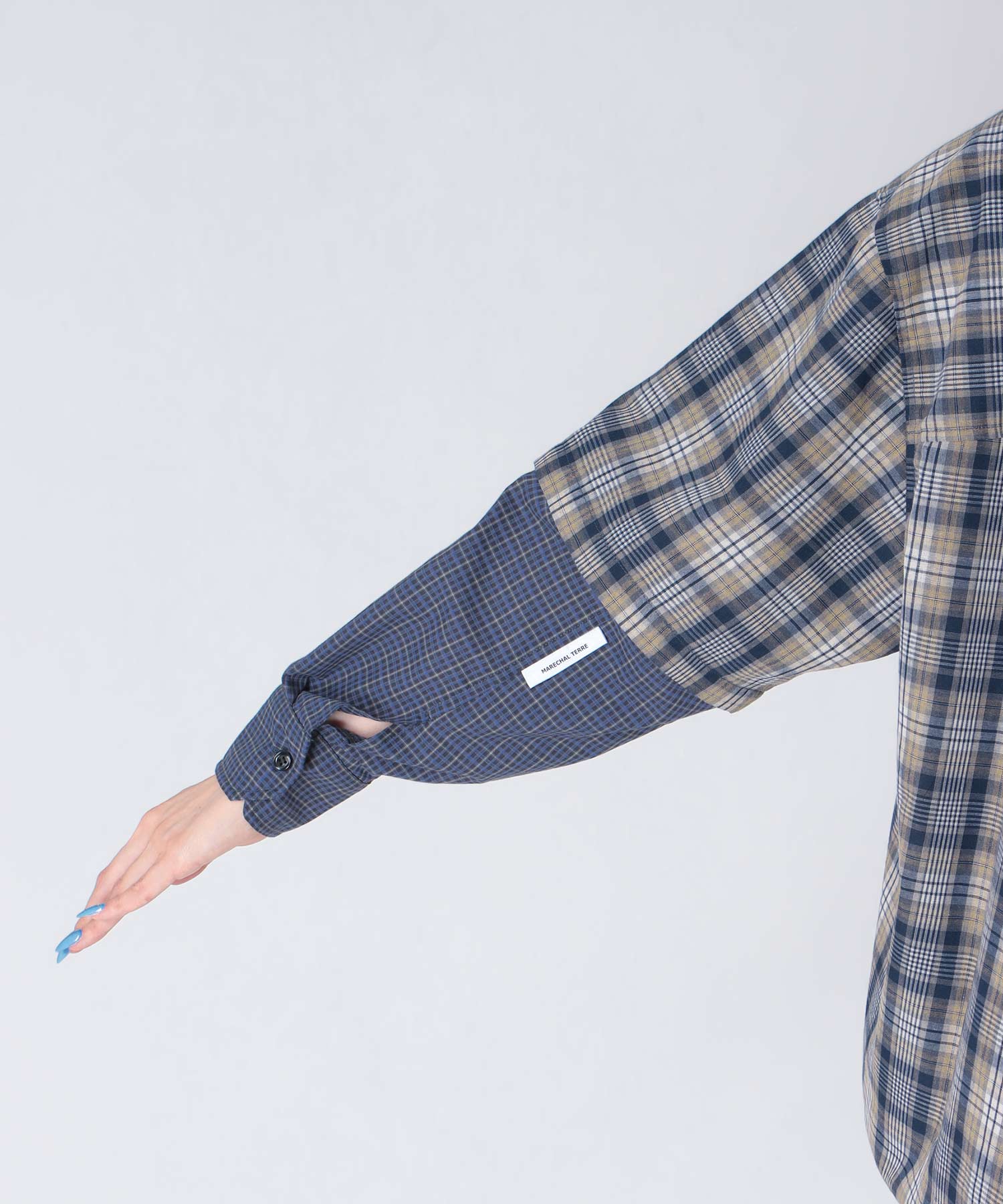 【MARECHAL TERRE】3WAYコンビネーションシャツ