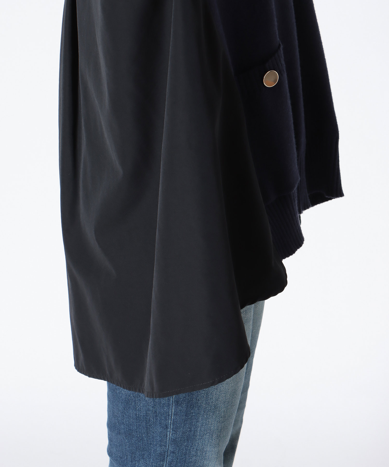【MARECHAL TERRE】ニットコンビネーションカーディガン