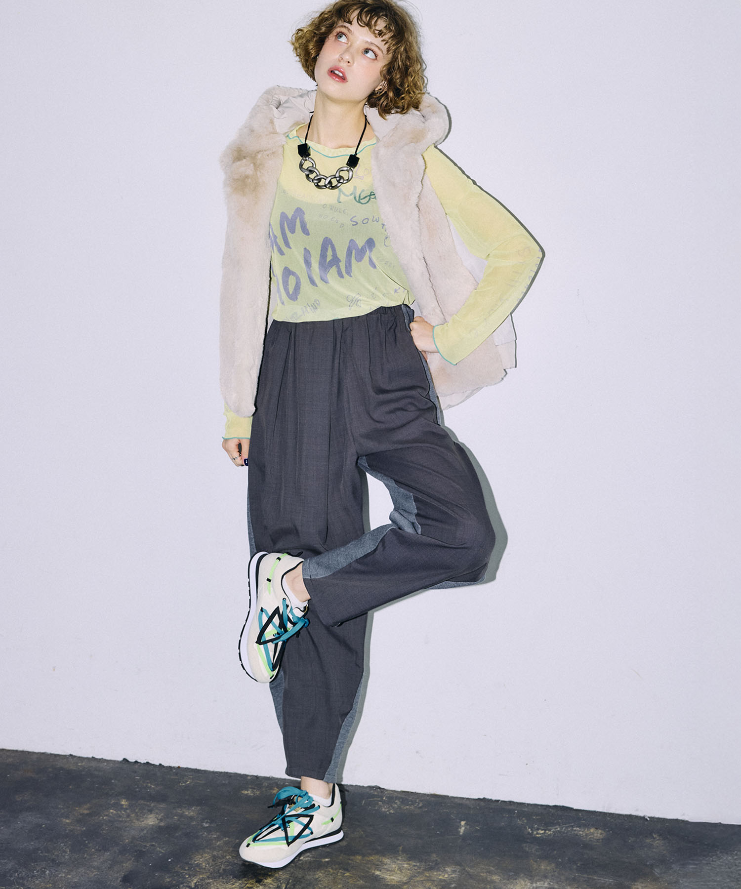【MARECHAL TERRE】FILLING FUR VEST 2026