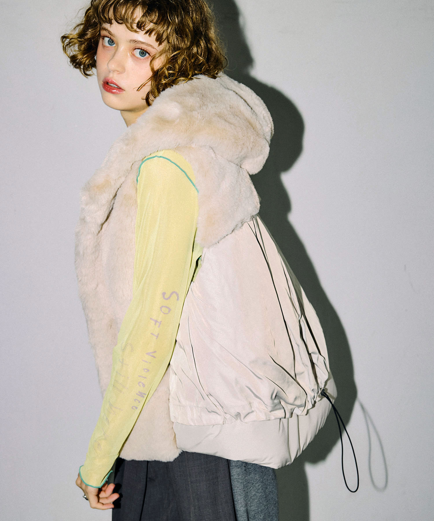 【MARECHAL TERRE】FILLING FUR VEST 2026