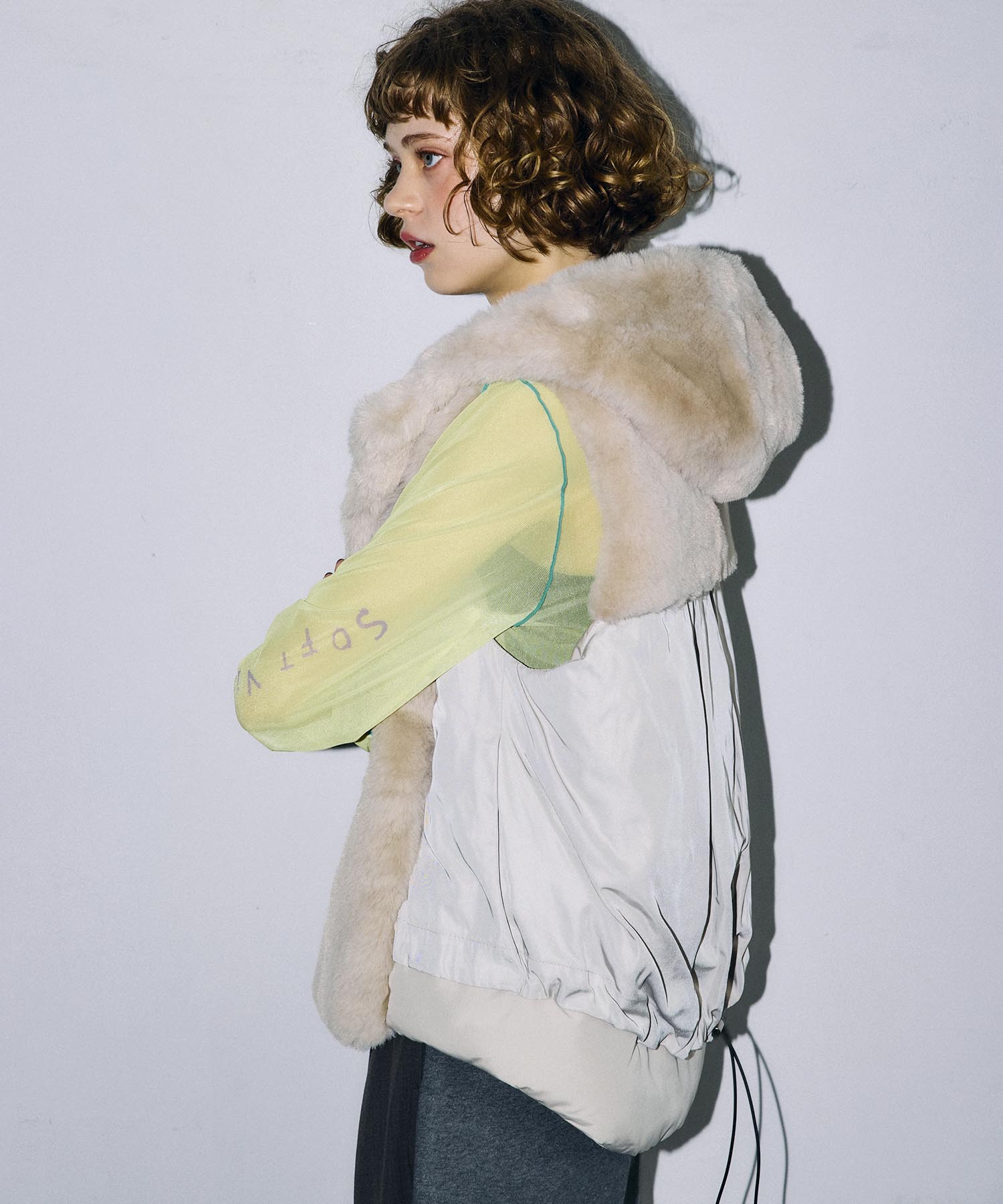 【MARECHAL TERRE】FILLING FUR VEST 2026