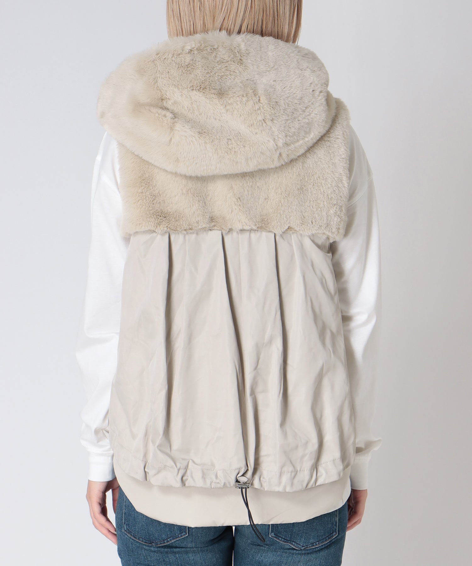 【MARECHAL TERRE】FILLING FUR VEST 2026