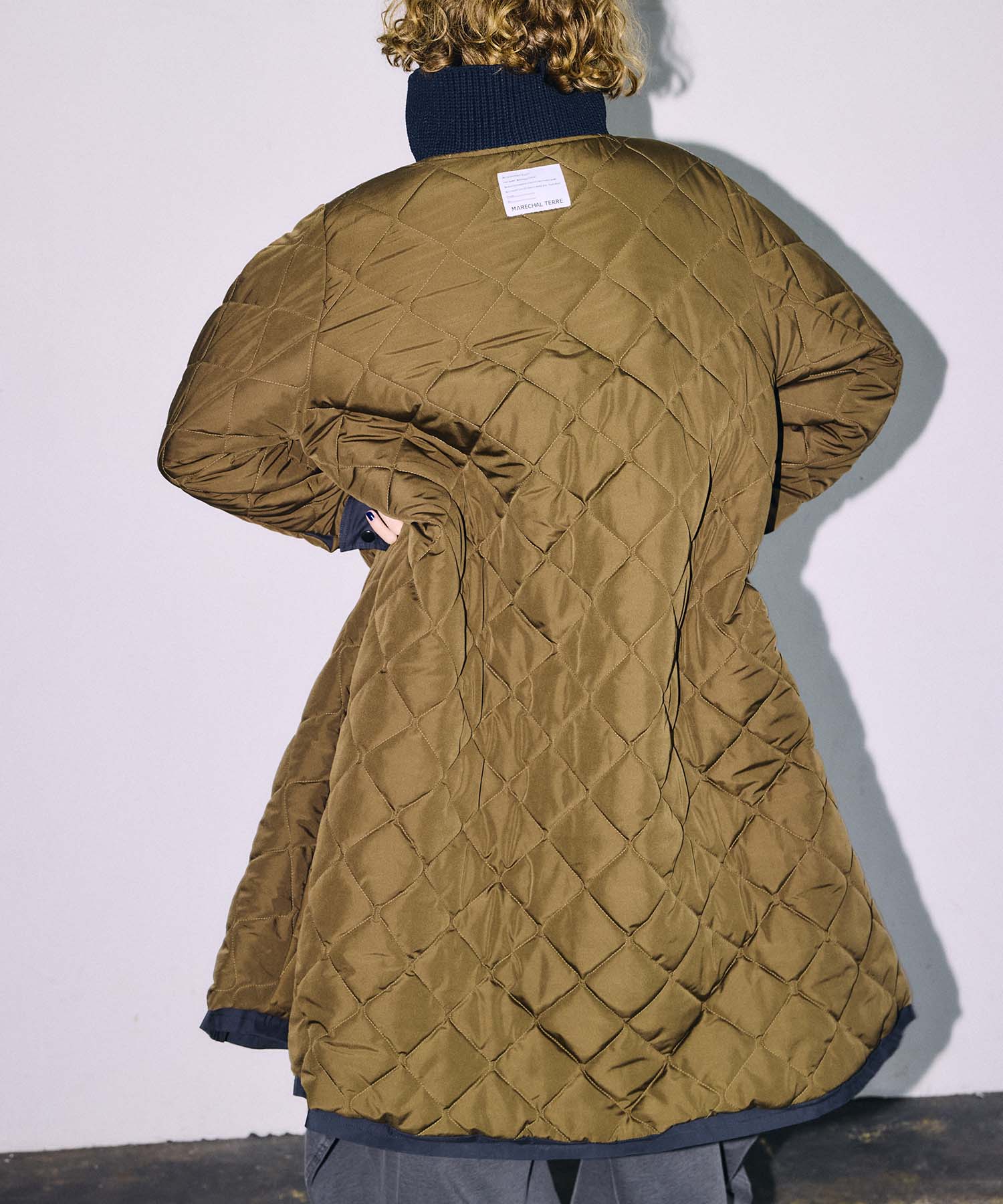 【WEB限定先行予約】MALCHAL TERRE /リバーシブルAラインコート