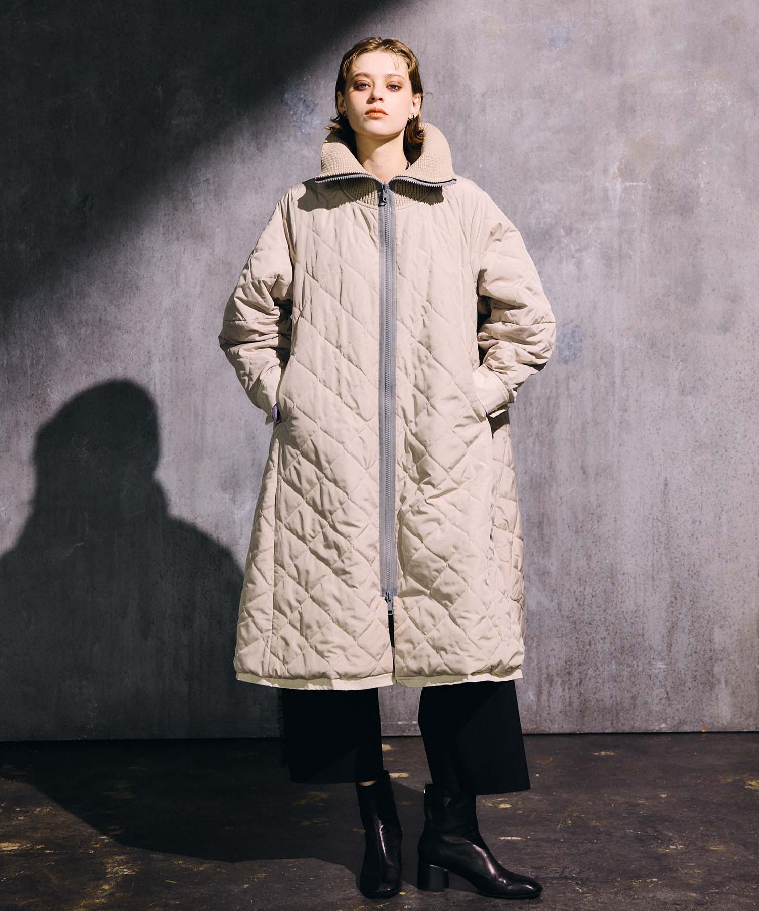 【WEB限定先行予約】MALCHAL TERRE /リバーシブルAラインコート