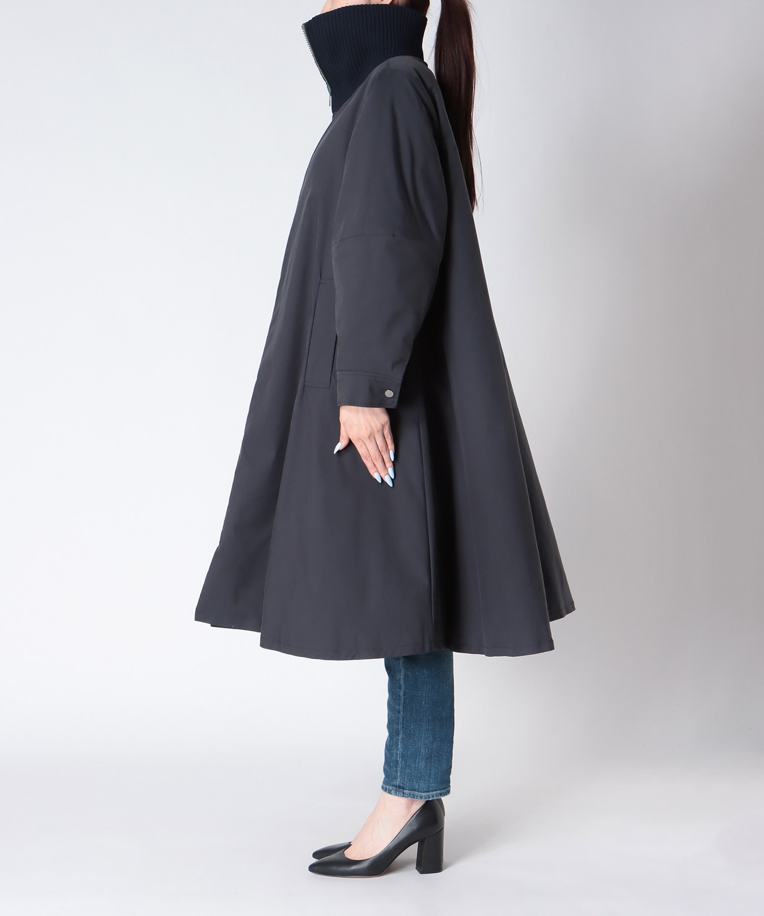 【WEB限定先行予約】MALCHAL TERRE /リバーシブルAラインコート