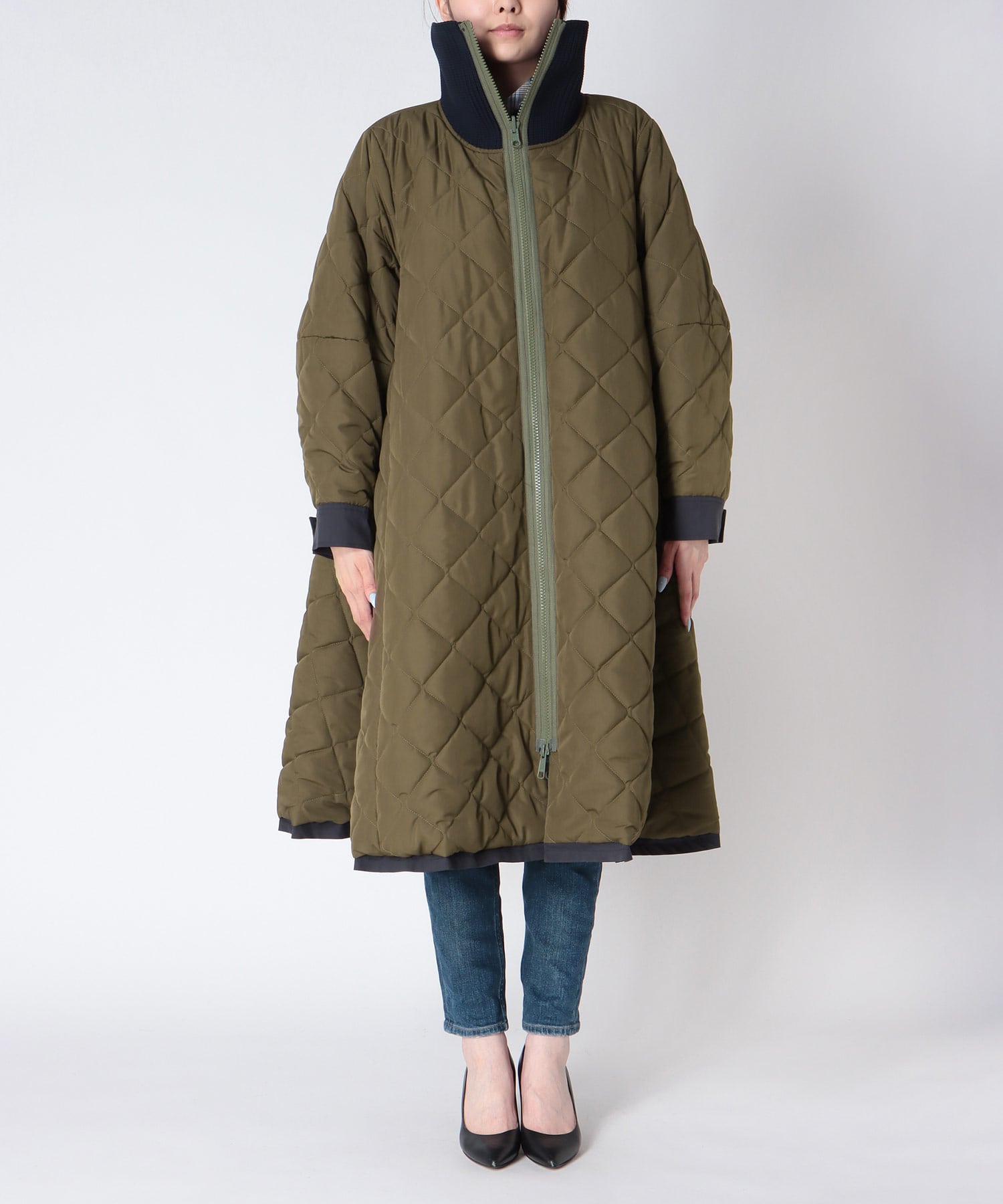 【WEB限定先行予約】MALCHAL TERRE /リバーシブルAラインコート