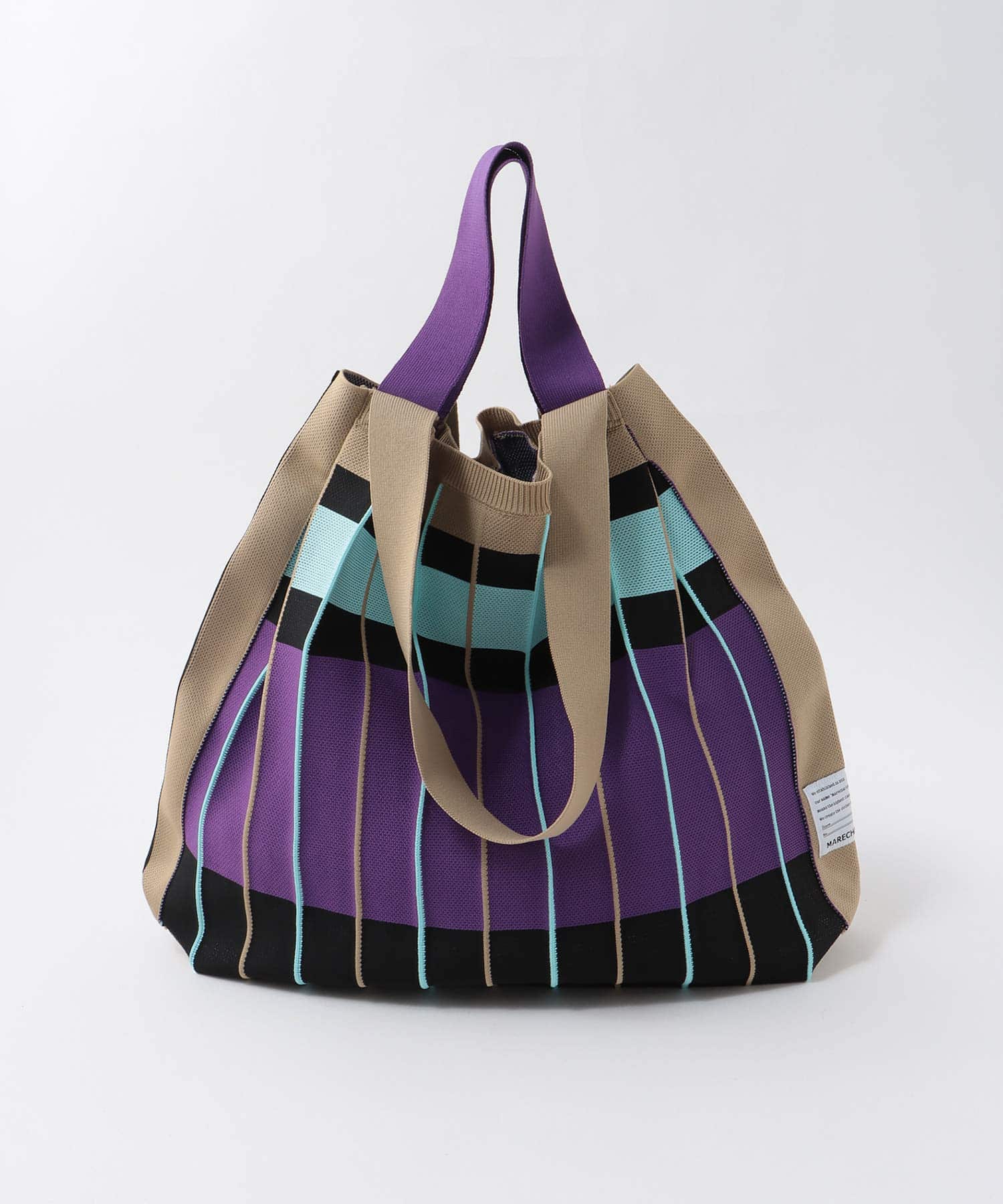 【MARECHAL TERRE】プリーツニットバッグ