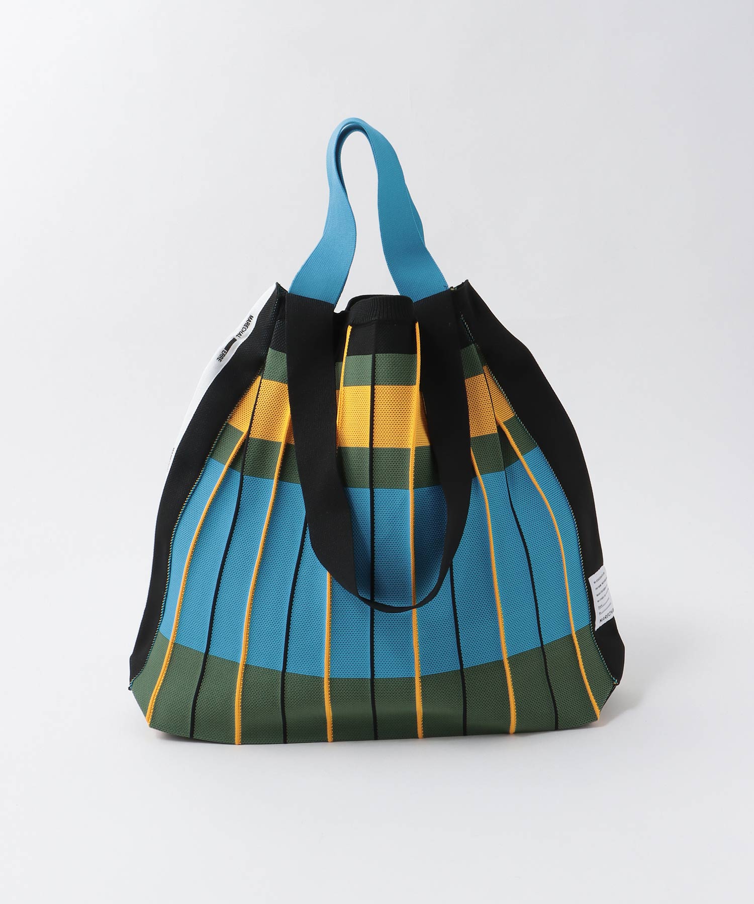 【MARECHAL TERRE】プリーツニットバッグ