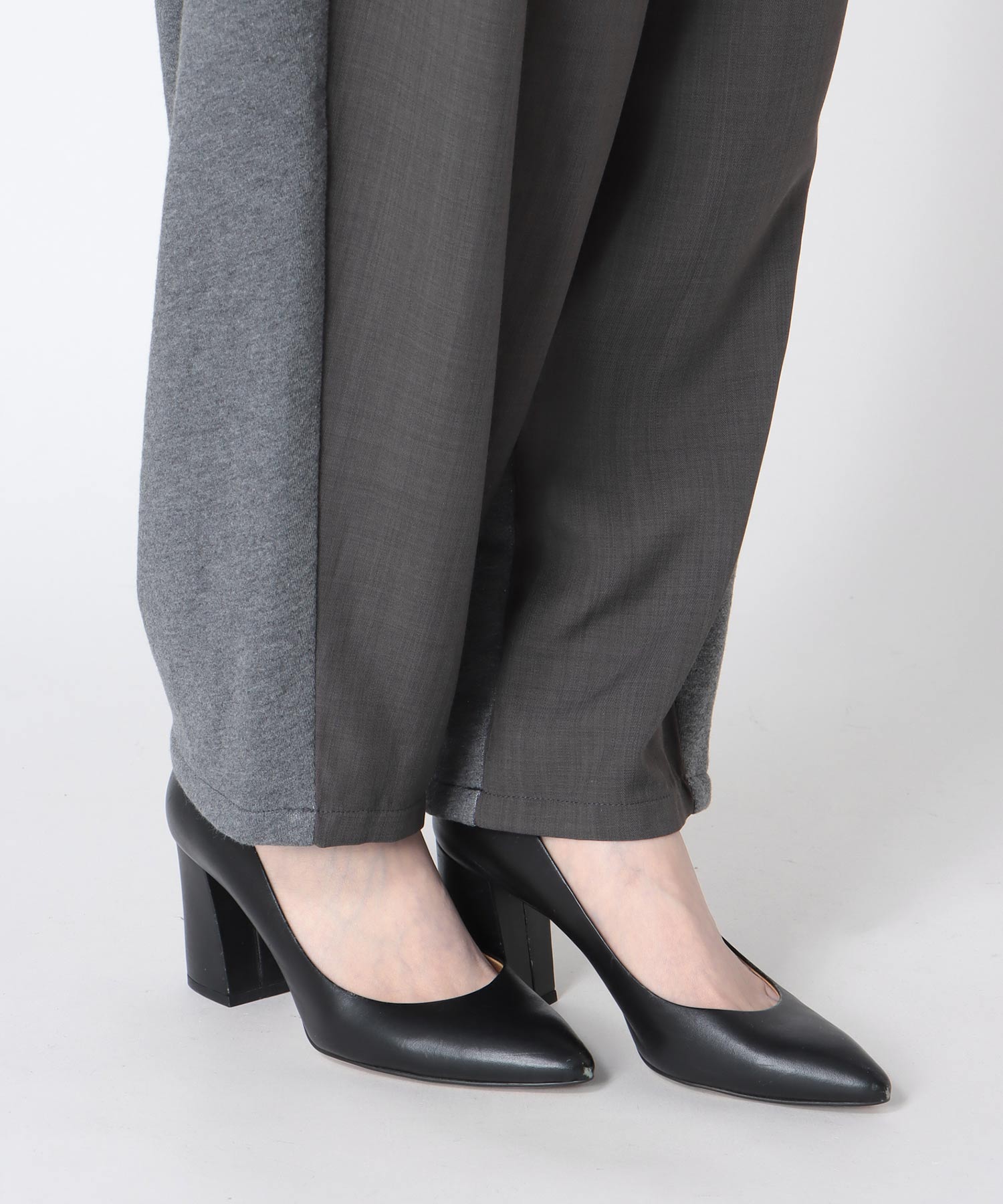 【MARECHAL TERRE】バックコンビネーションタックパンツ