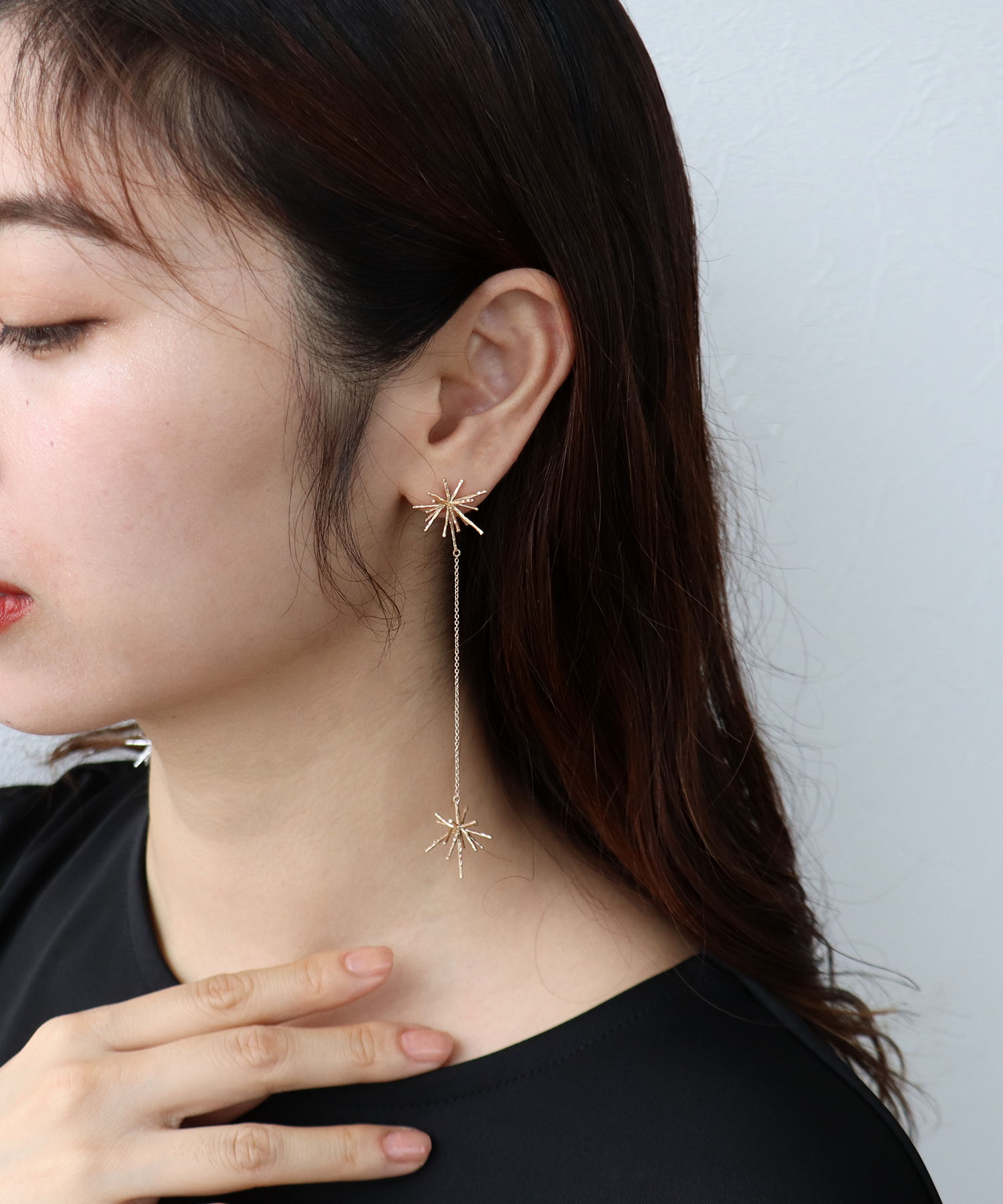 【LIMITED NUMBER】スターロングピアス