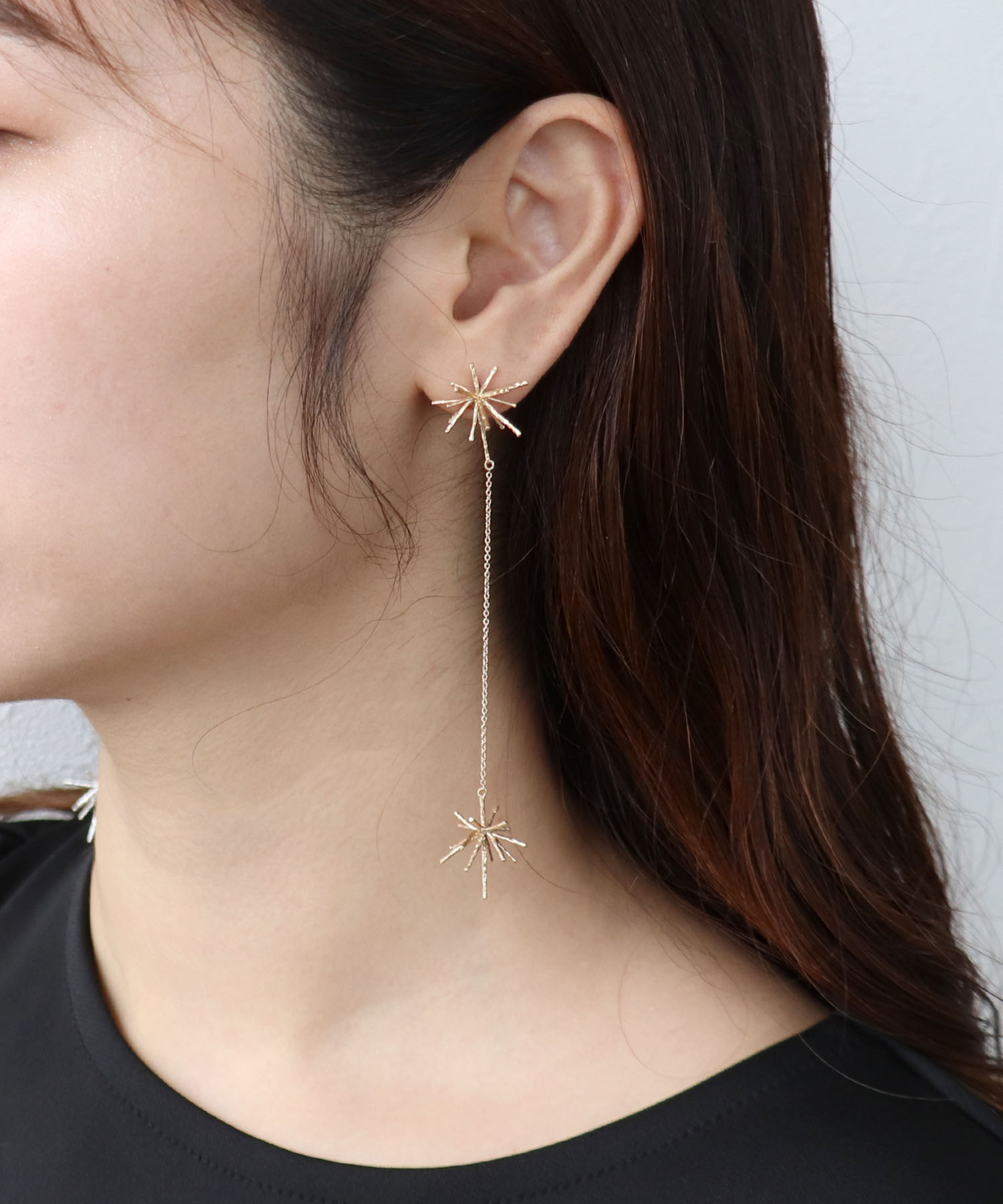 【LIMITED NUMBER】スターロングピアス