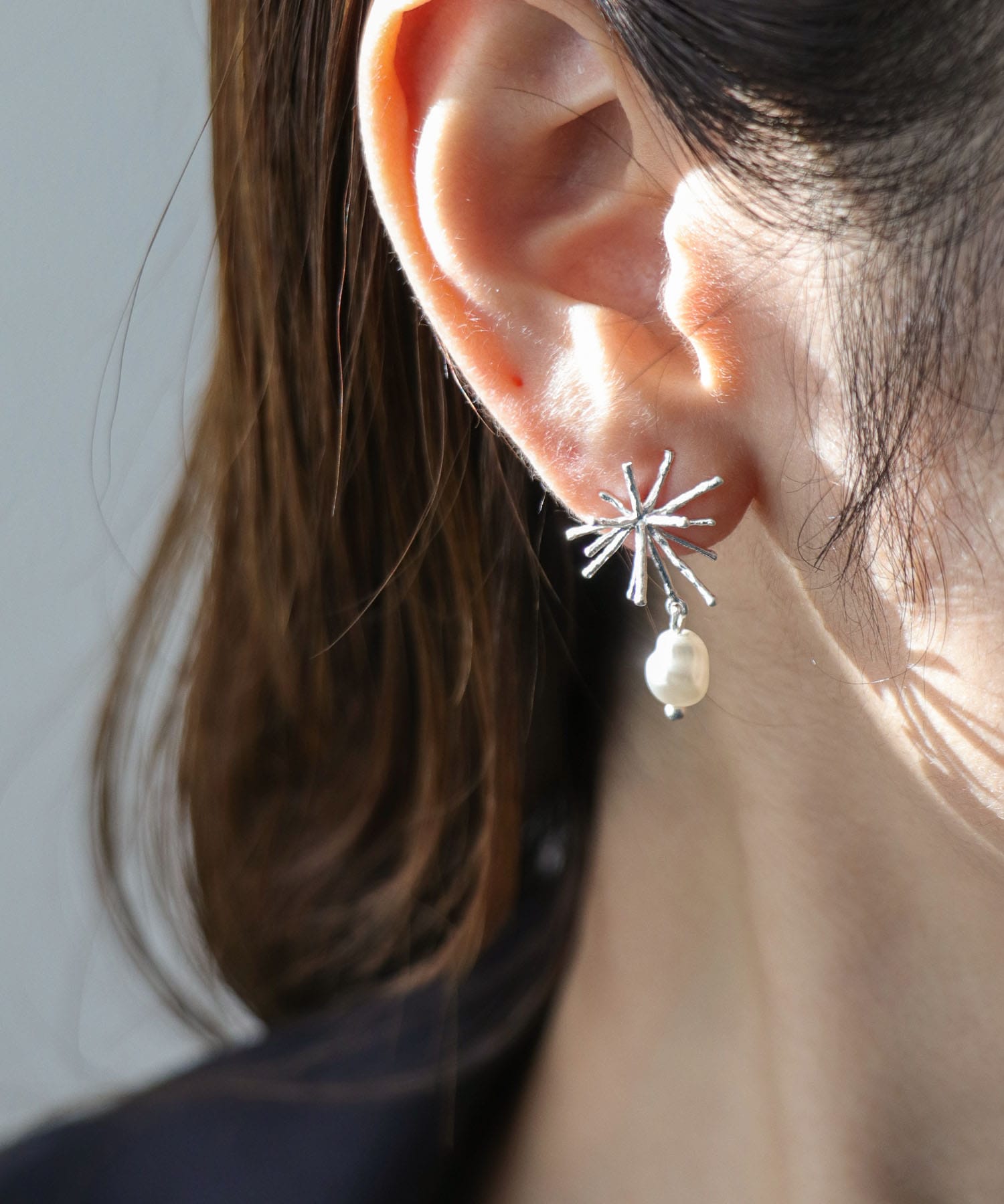 【LIMITED NUMBER】スター×パールピアス