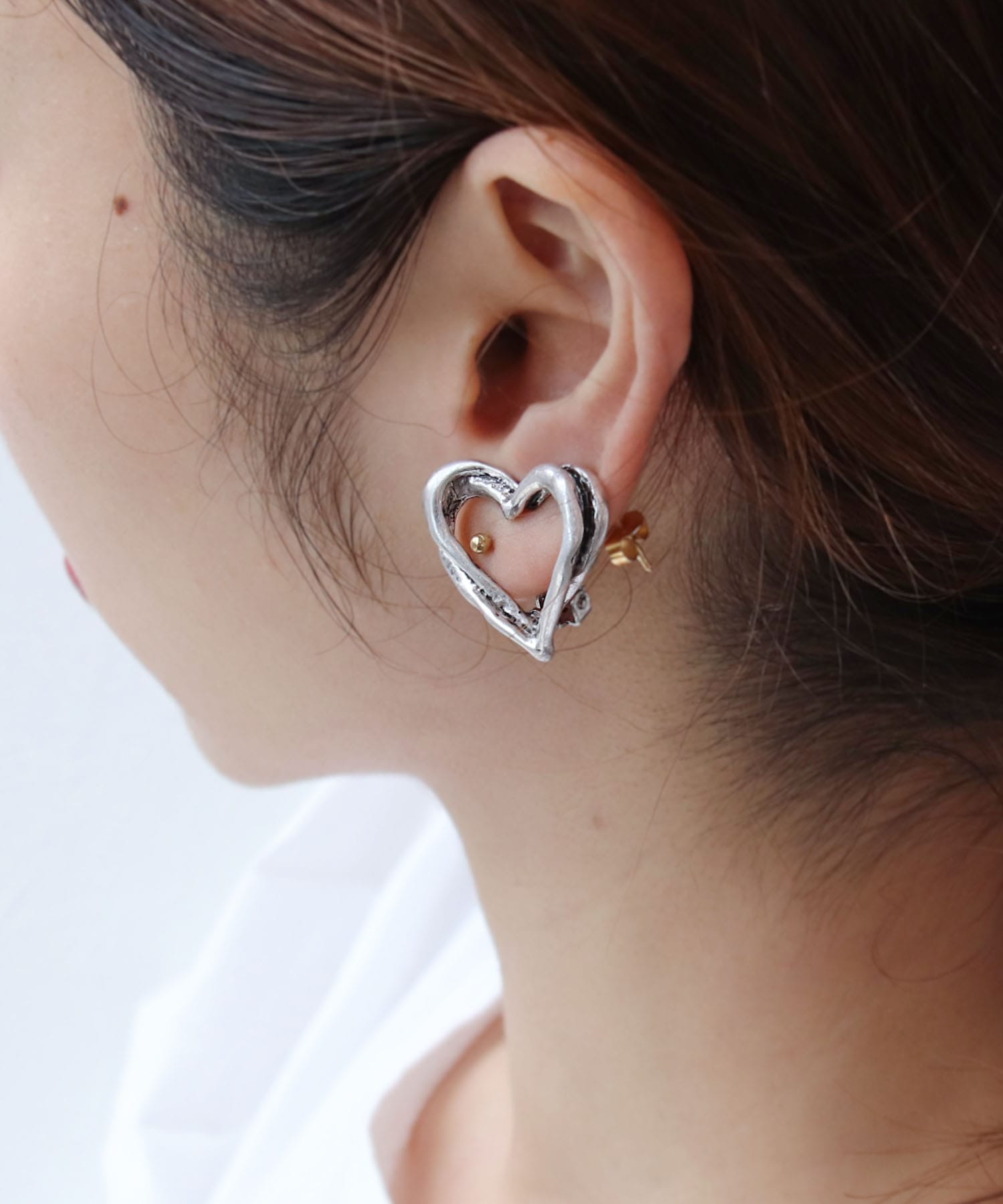 【LIMITED NUMBER】オープンハートイヤリング