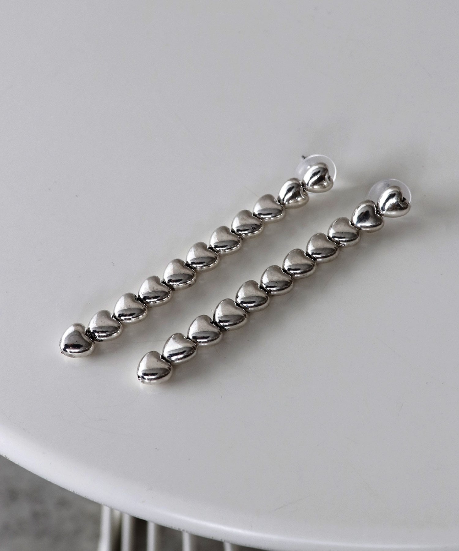 【LIMITED NUMBER】ロングハートピアス