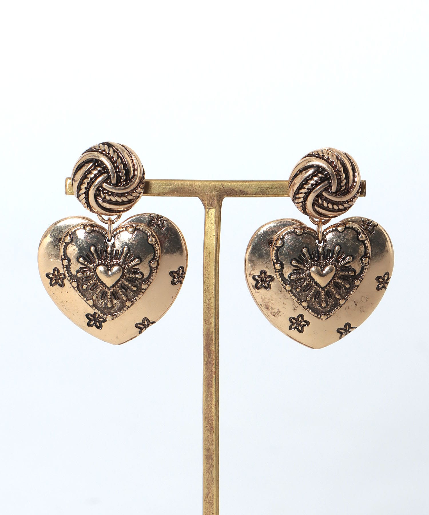 【LIMITED NUMBER】2WAYハートコンチョピアス