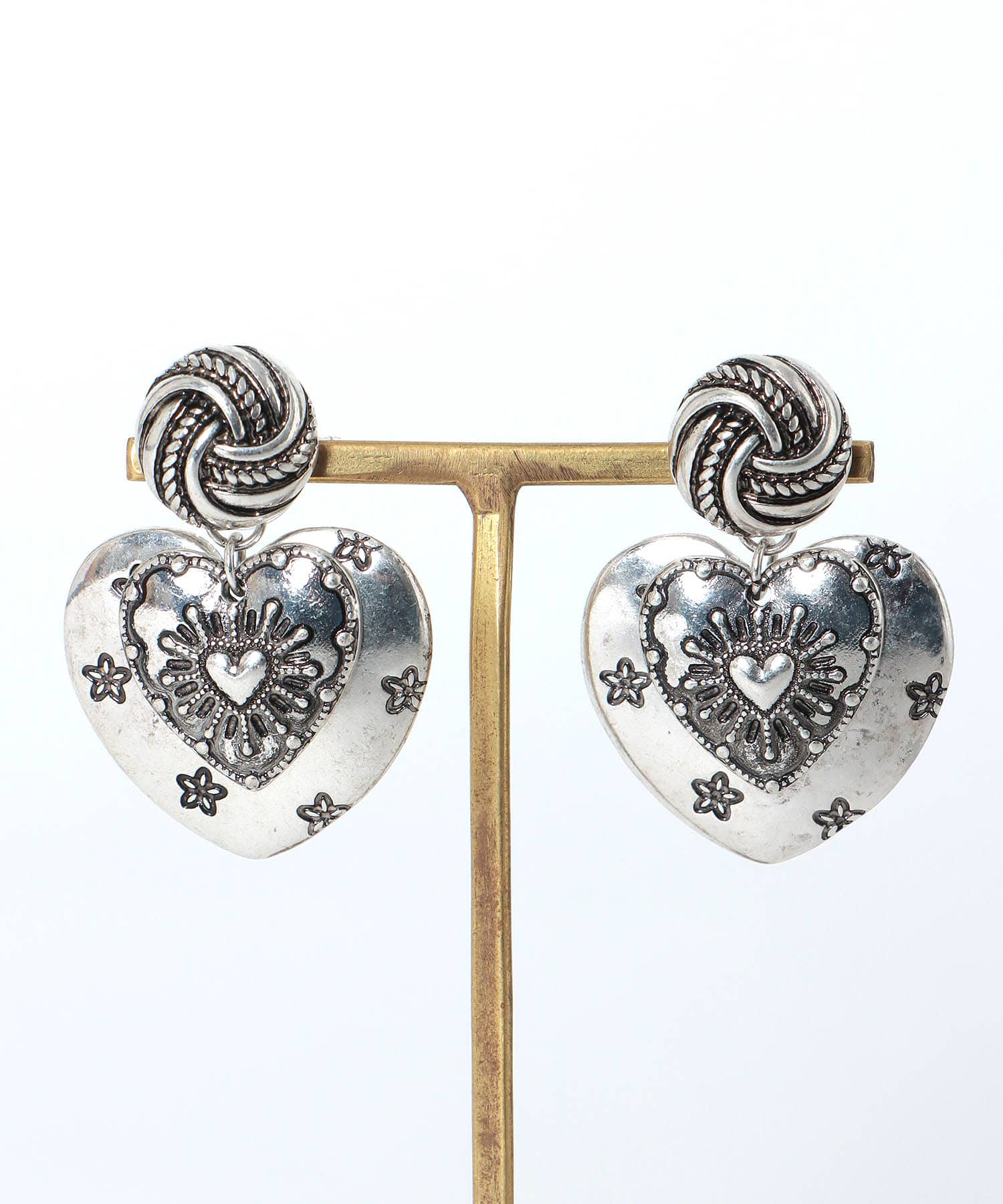【LIMITED NUMBER】2WAYハートコンチョピアス