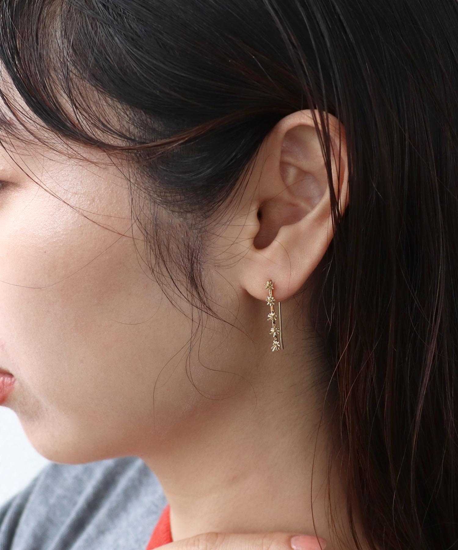 ステンレス【LIMITED NUMBER】3Wayスターピアス