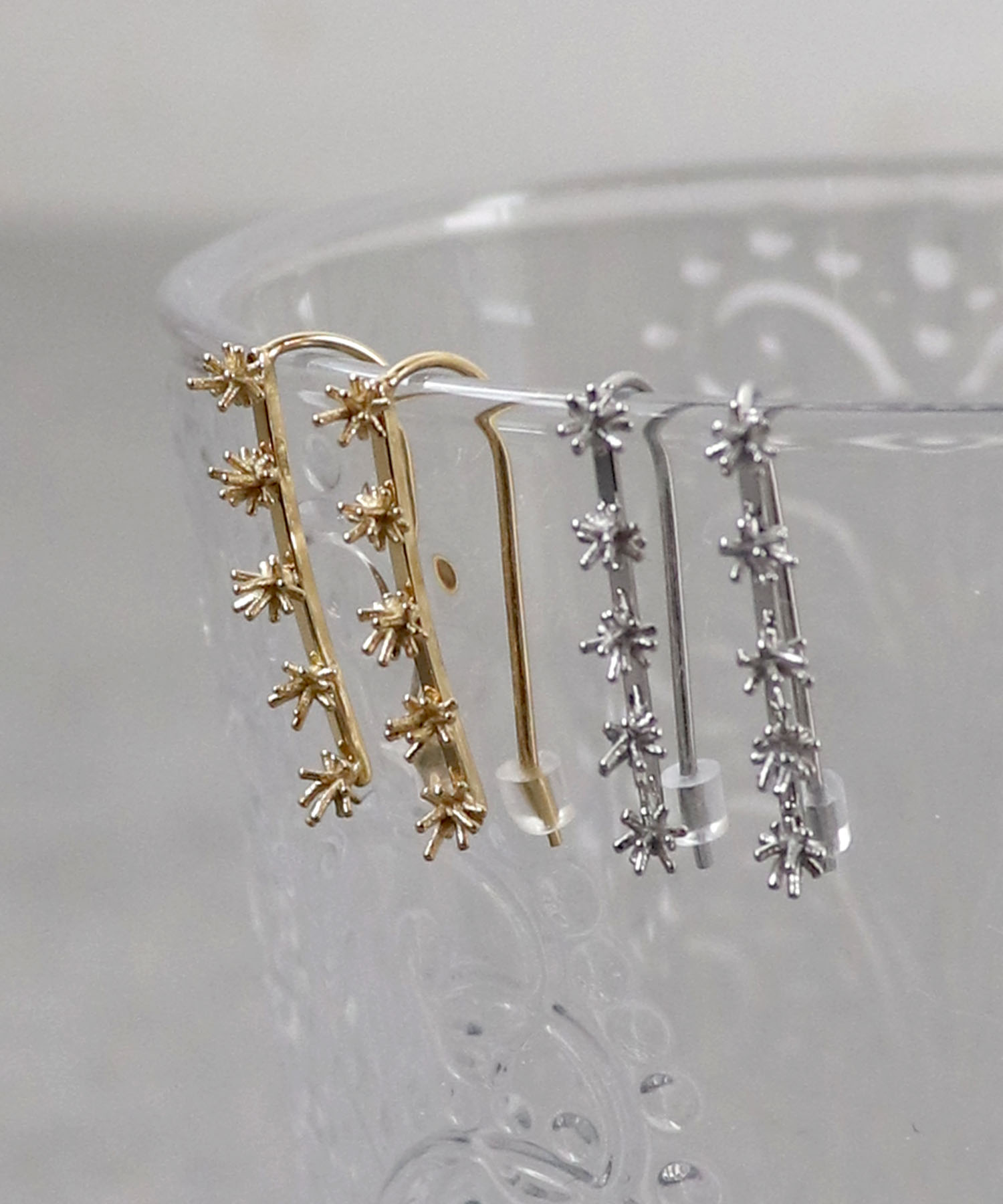 ステンレス【LIMITED NUMBER】3Wayスターピアス
