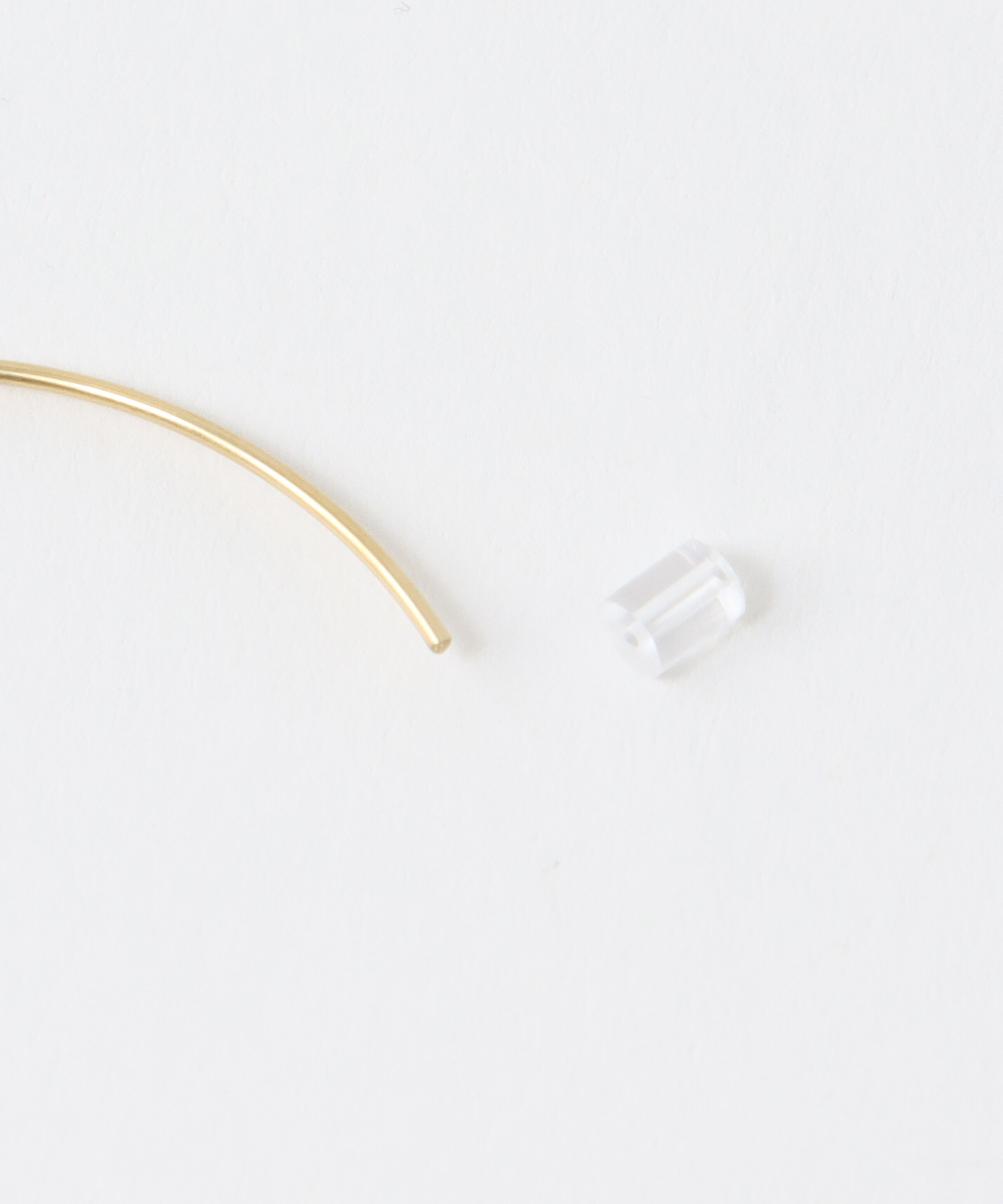 ステンレス【LIMITED NUMBER】ブライトスターフープピアス
