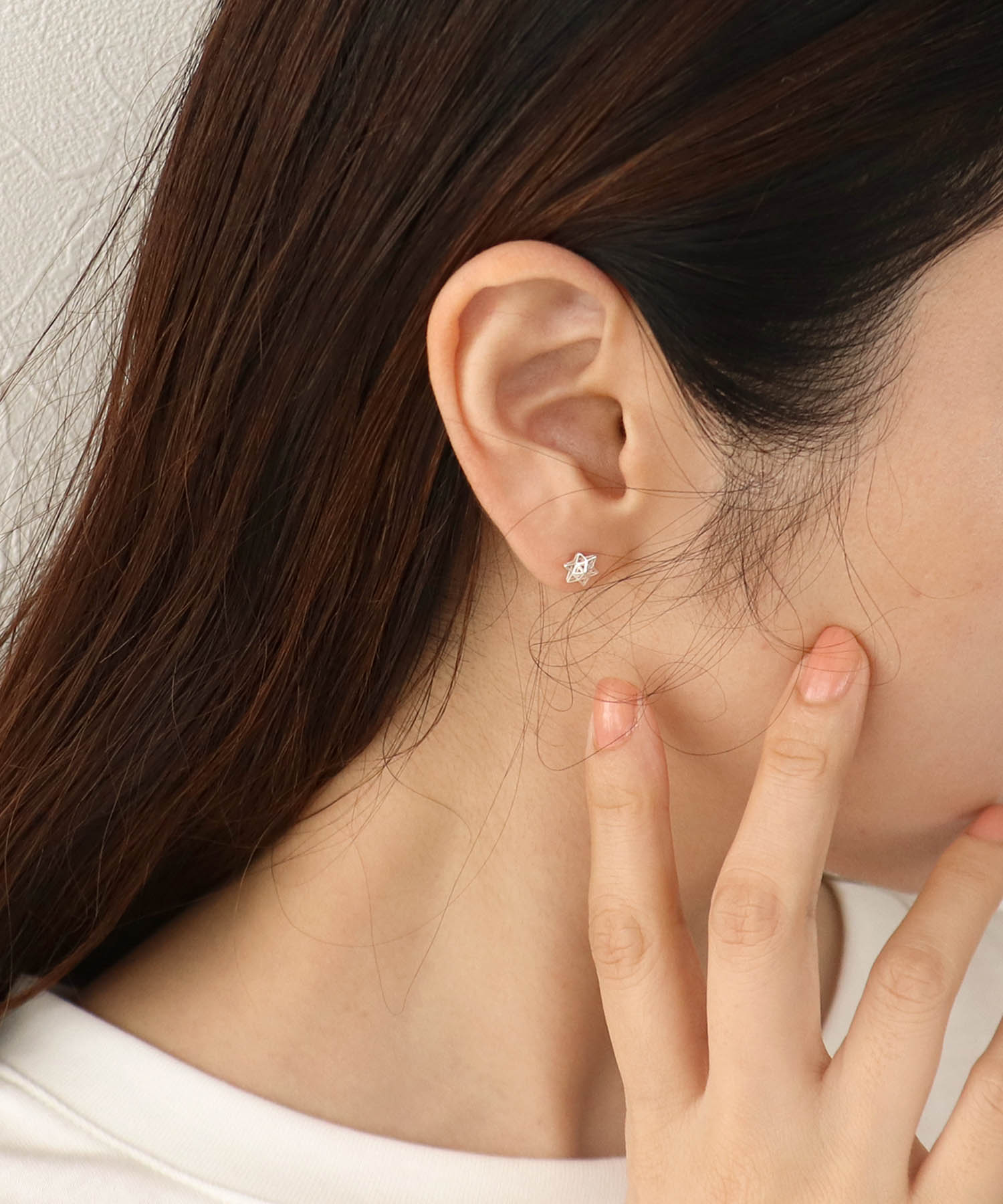 【LIMITED NUMBER】ミニヘキサグラムピアス