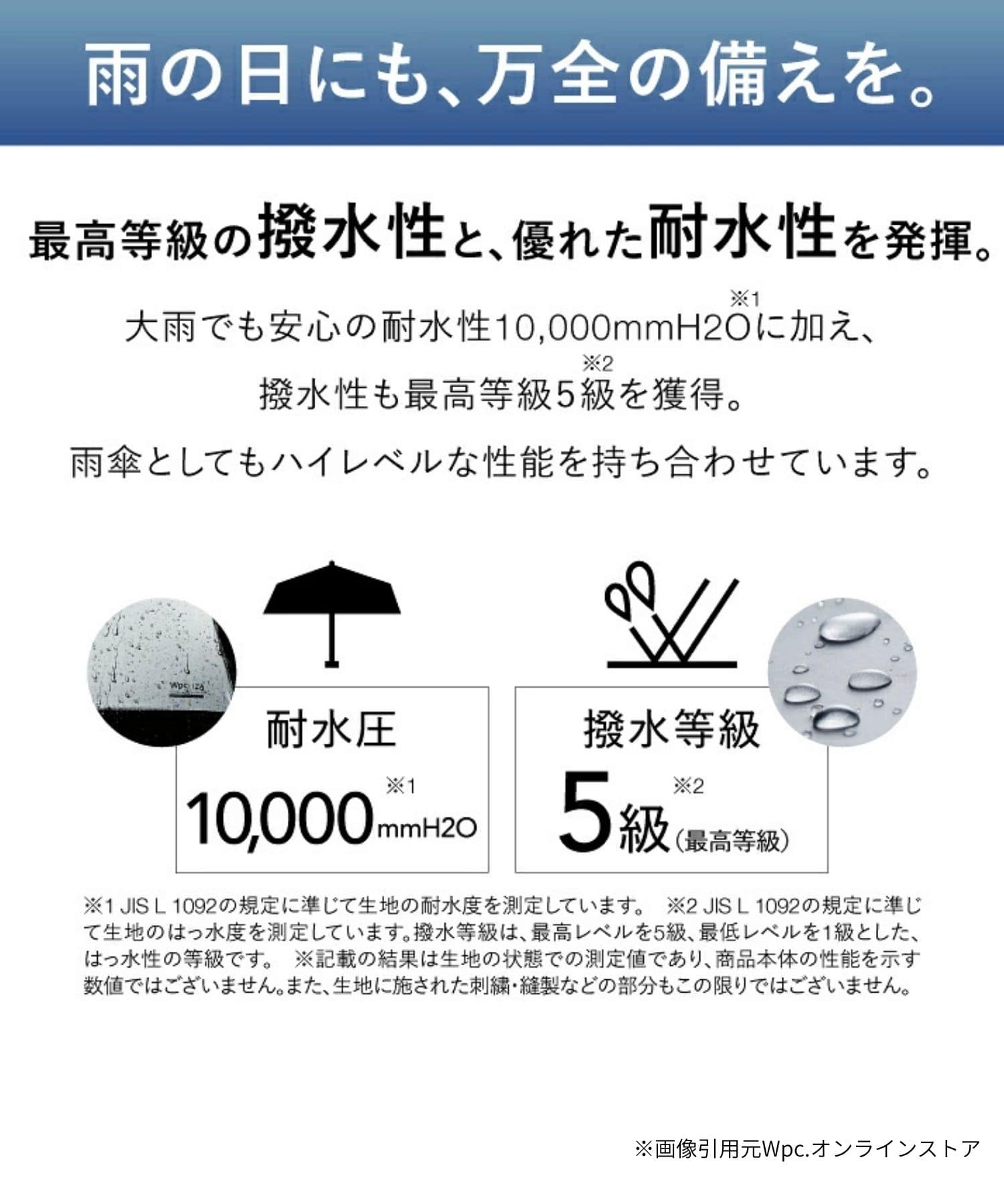【Wpc.】IZA 遮光S65 COOL&COMPACT折傘 (晴雨兼用)