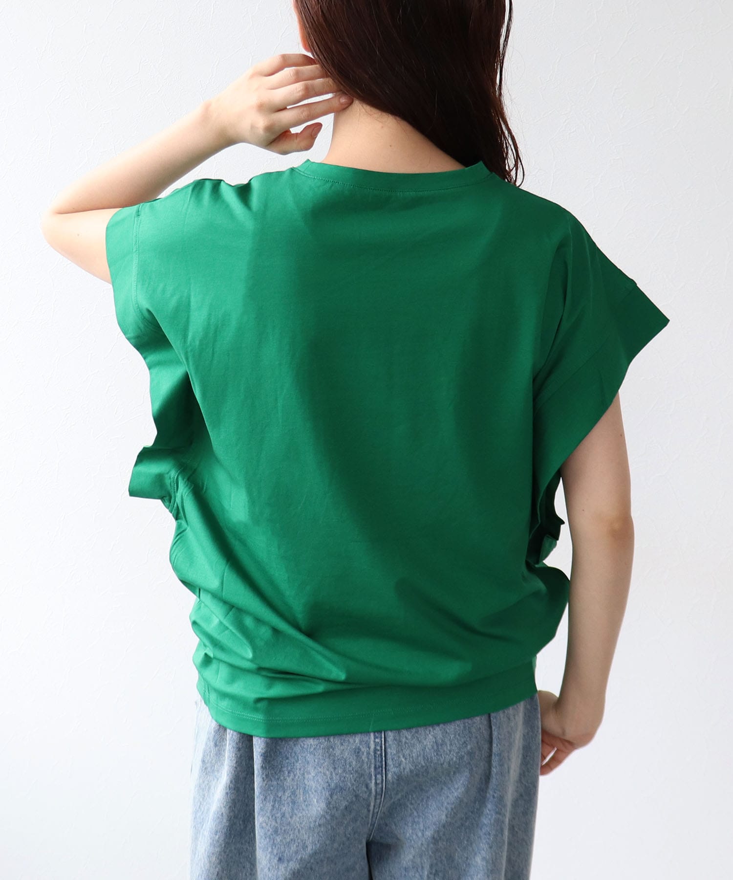 スクエアロゴプリントＴシャツ