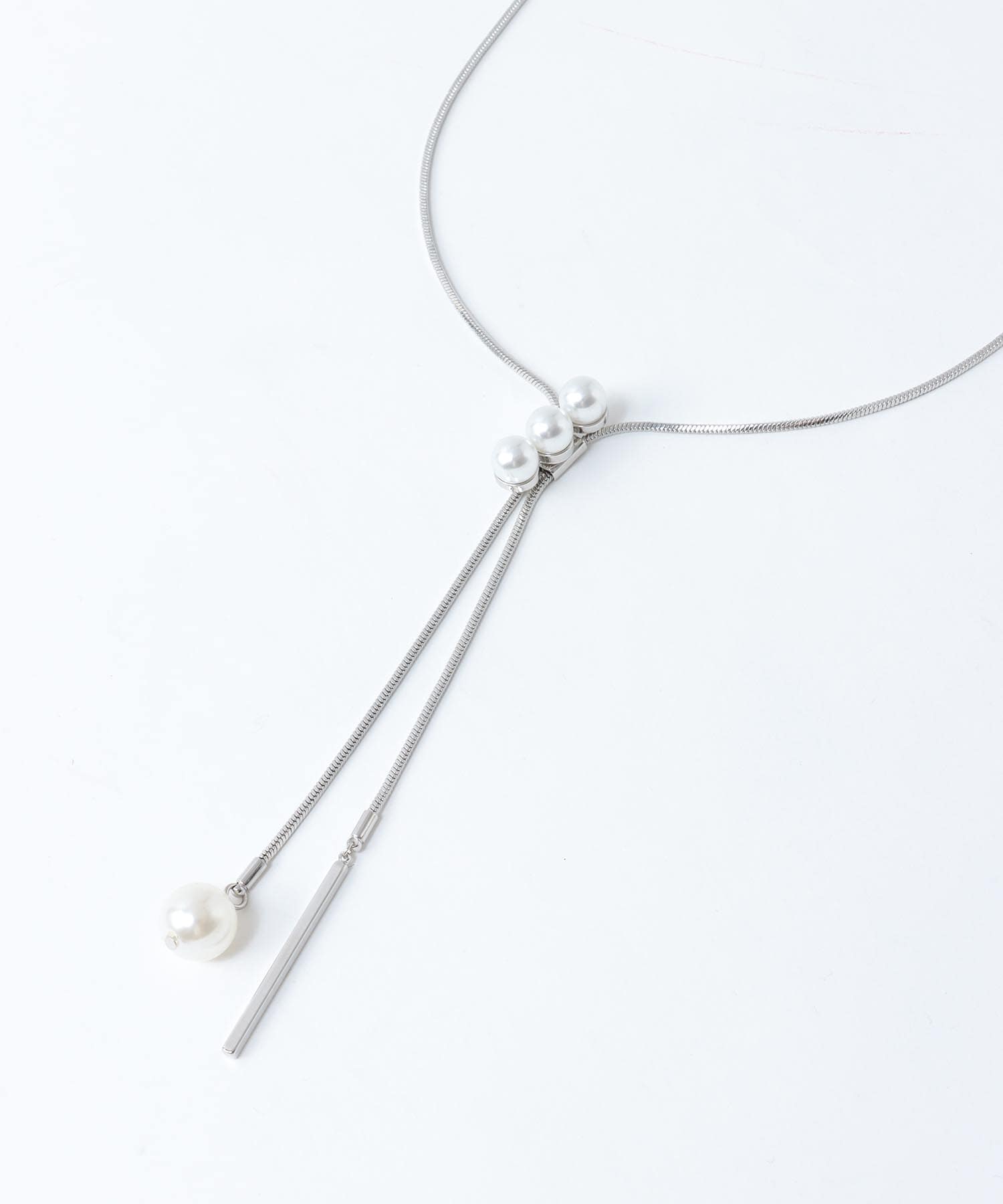 パールスライドネックレス | AND ON JIONE STORE（アンドオン
