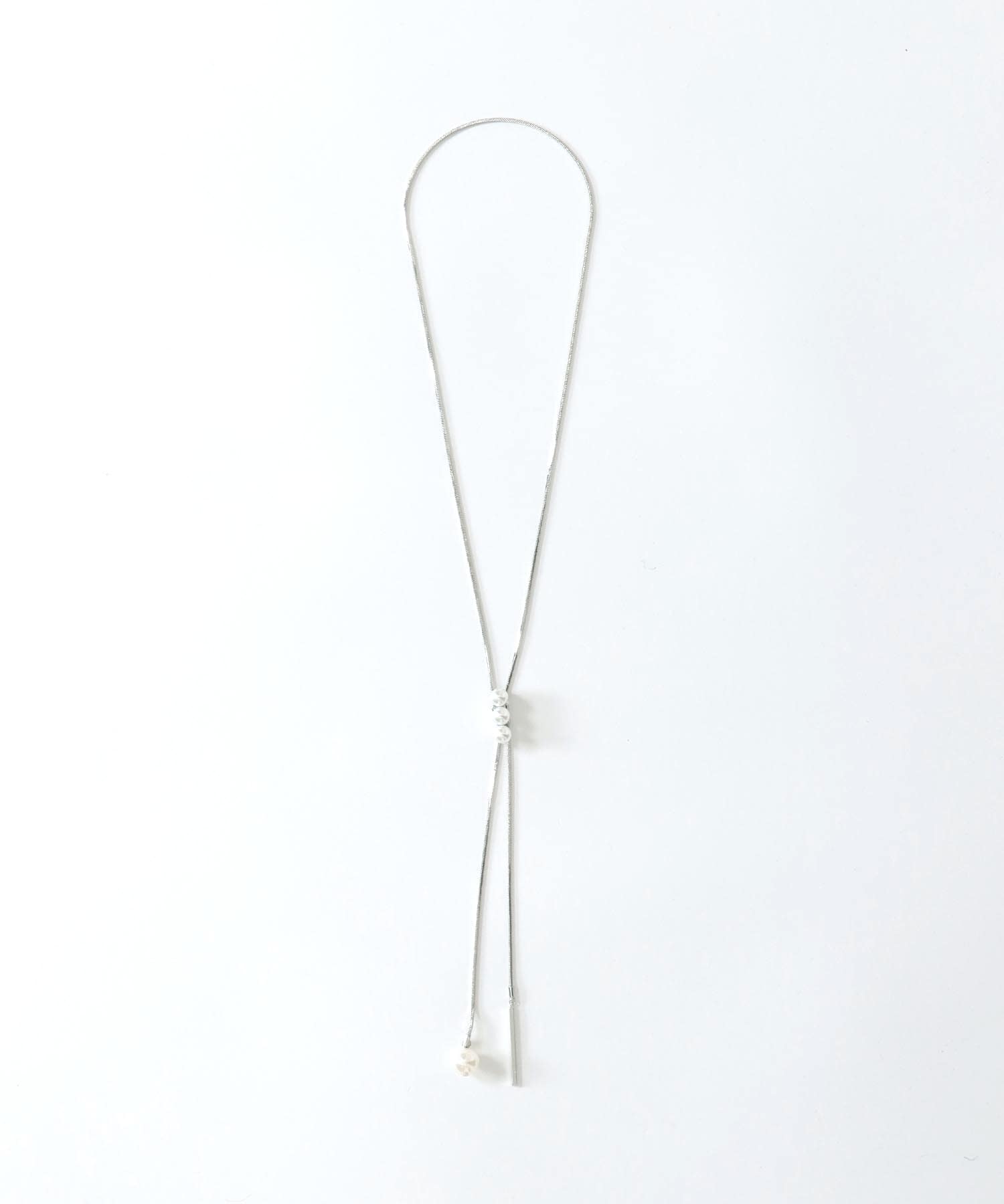 MAX80%OFF／セール開催中 パールスライドネックレス | AND ON JIONE STORE（アンドオン アクセサリー