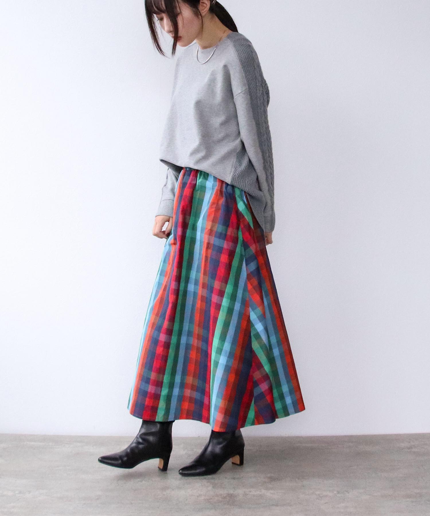 スエットニットドッキングプルオーバー AND ON JIONE STORE（アンドオン）ジオン商事公式オンラインストア